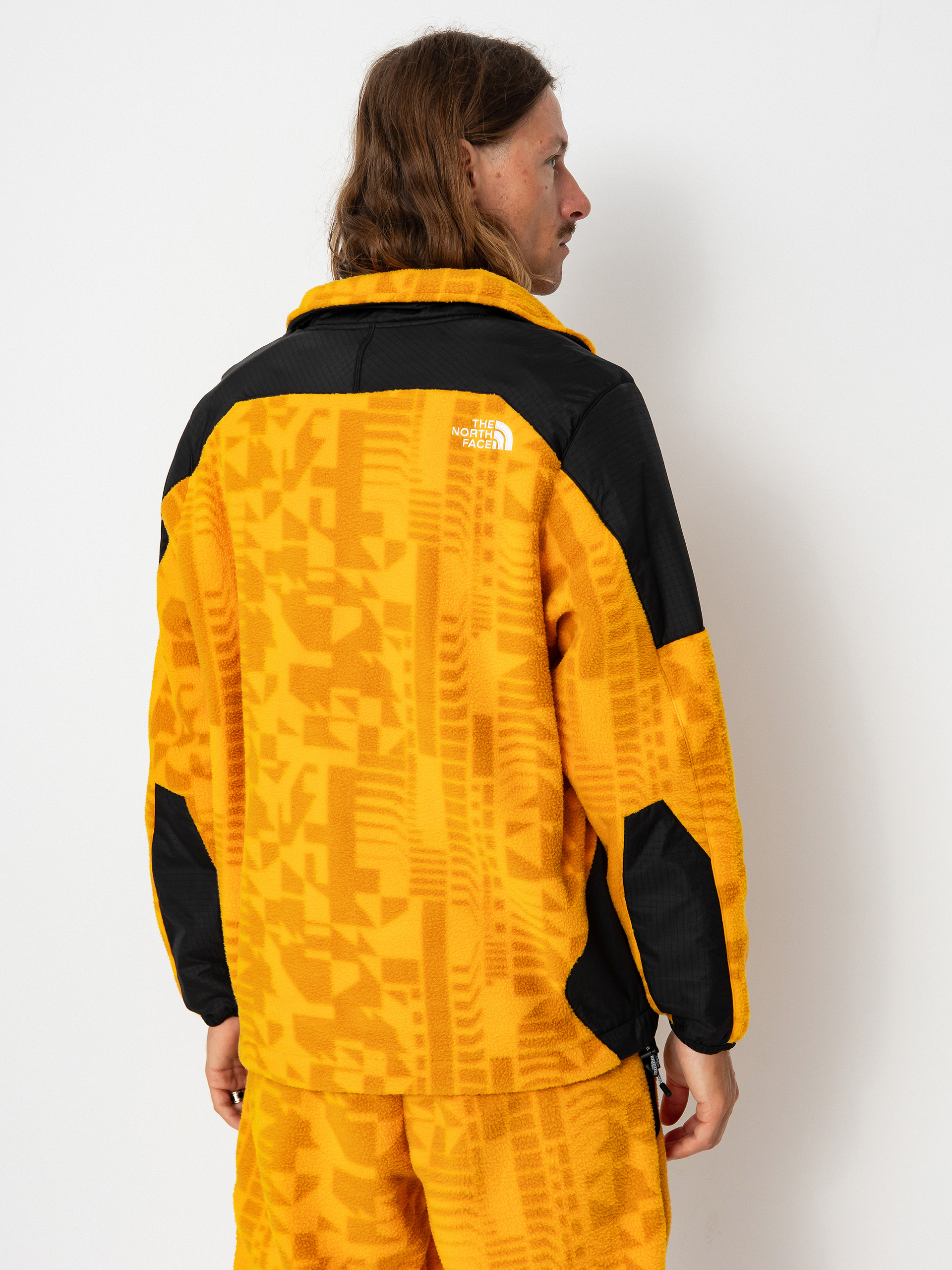 Férfi The North Face Fleeski Y2K Polár pulóver (summit gold irg gmt prt)