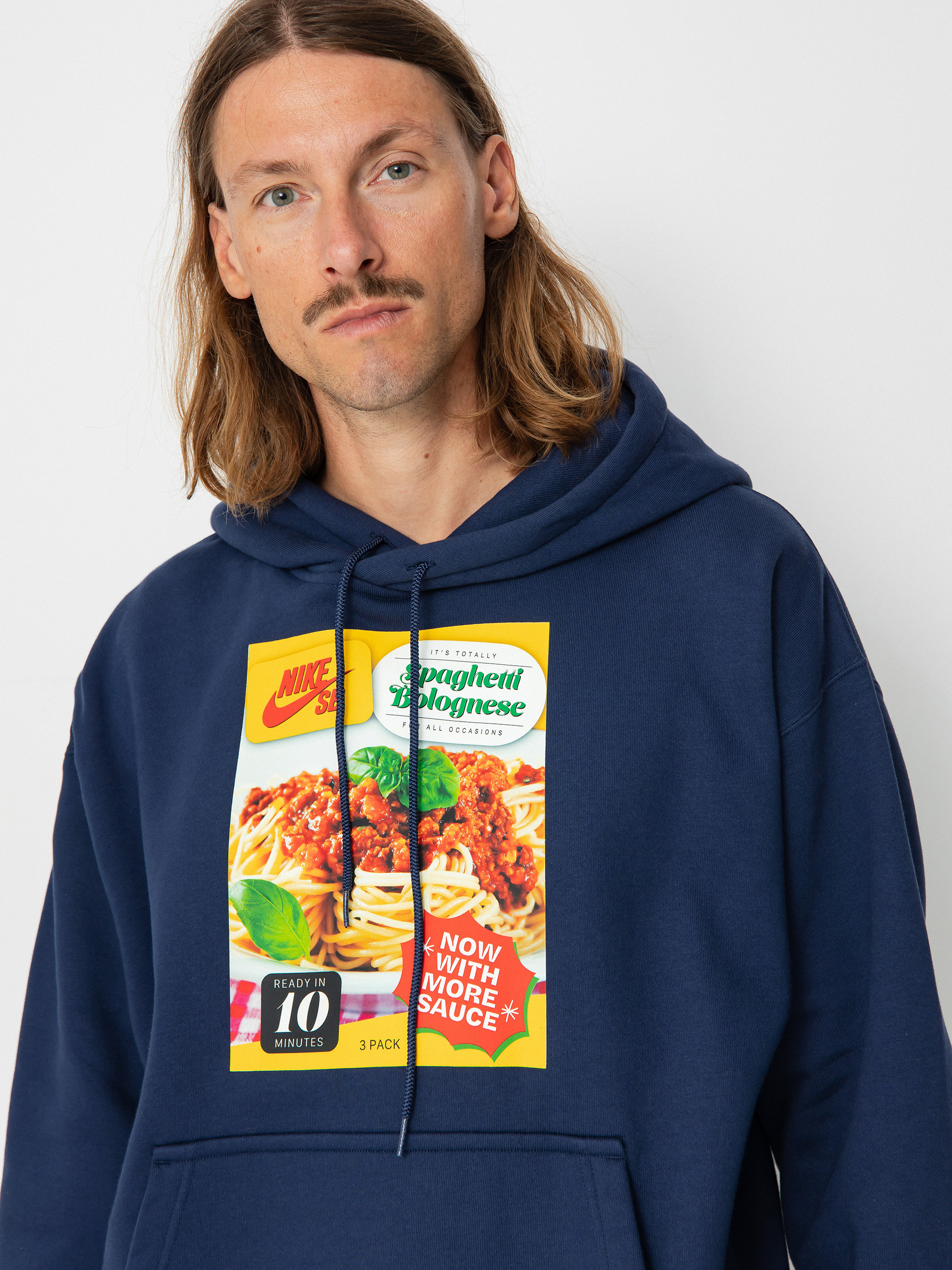 Nike SB Slowburn GFX HD Kapucnis pulóver (midnight navy)