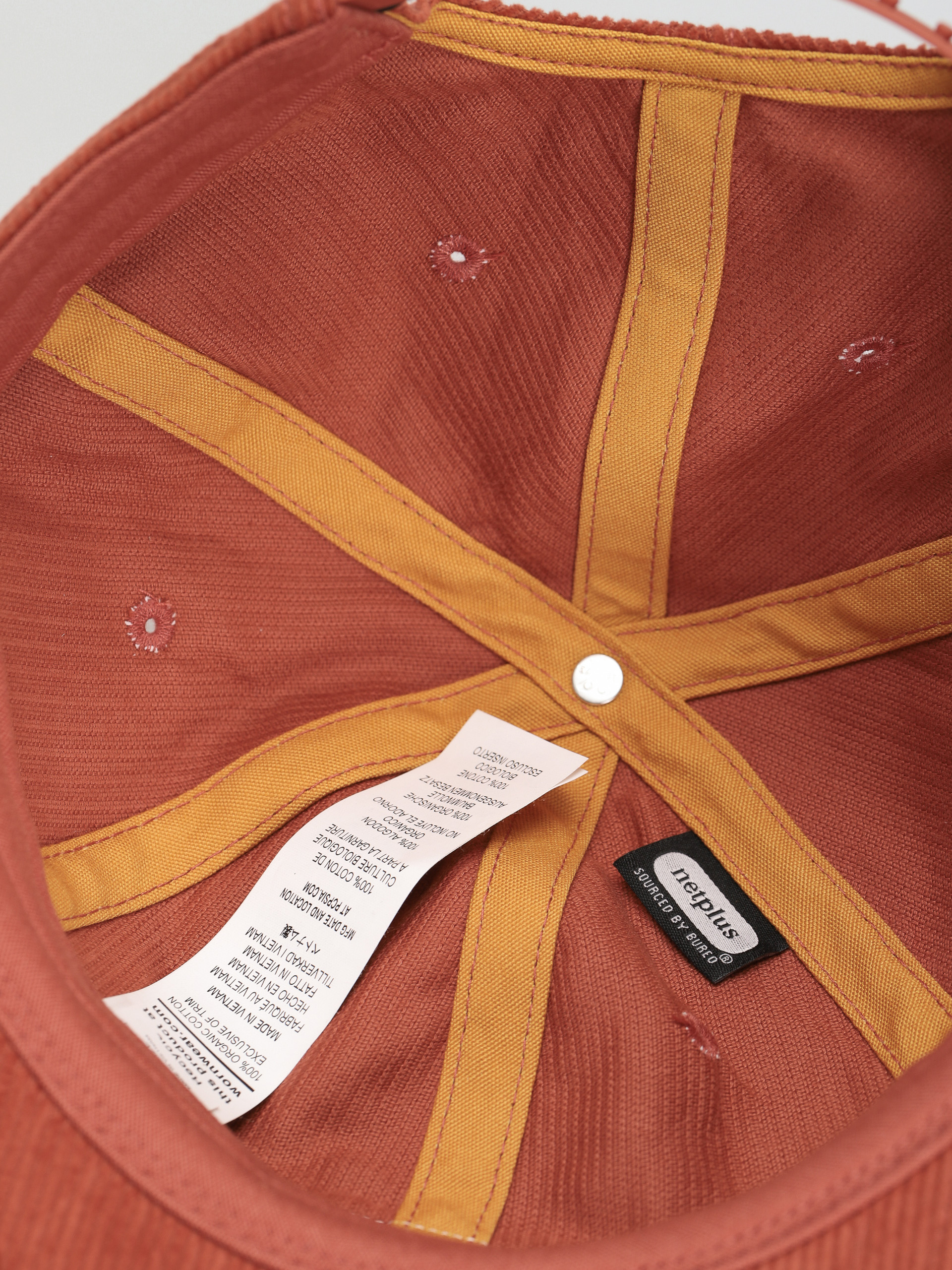 Patagonia Corduroy Baseball sapka (73 skyline/burl red)