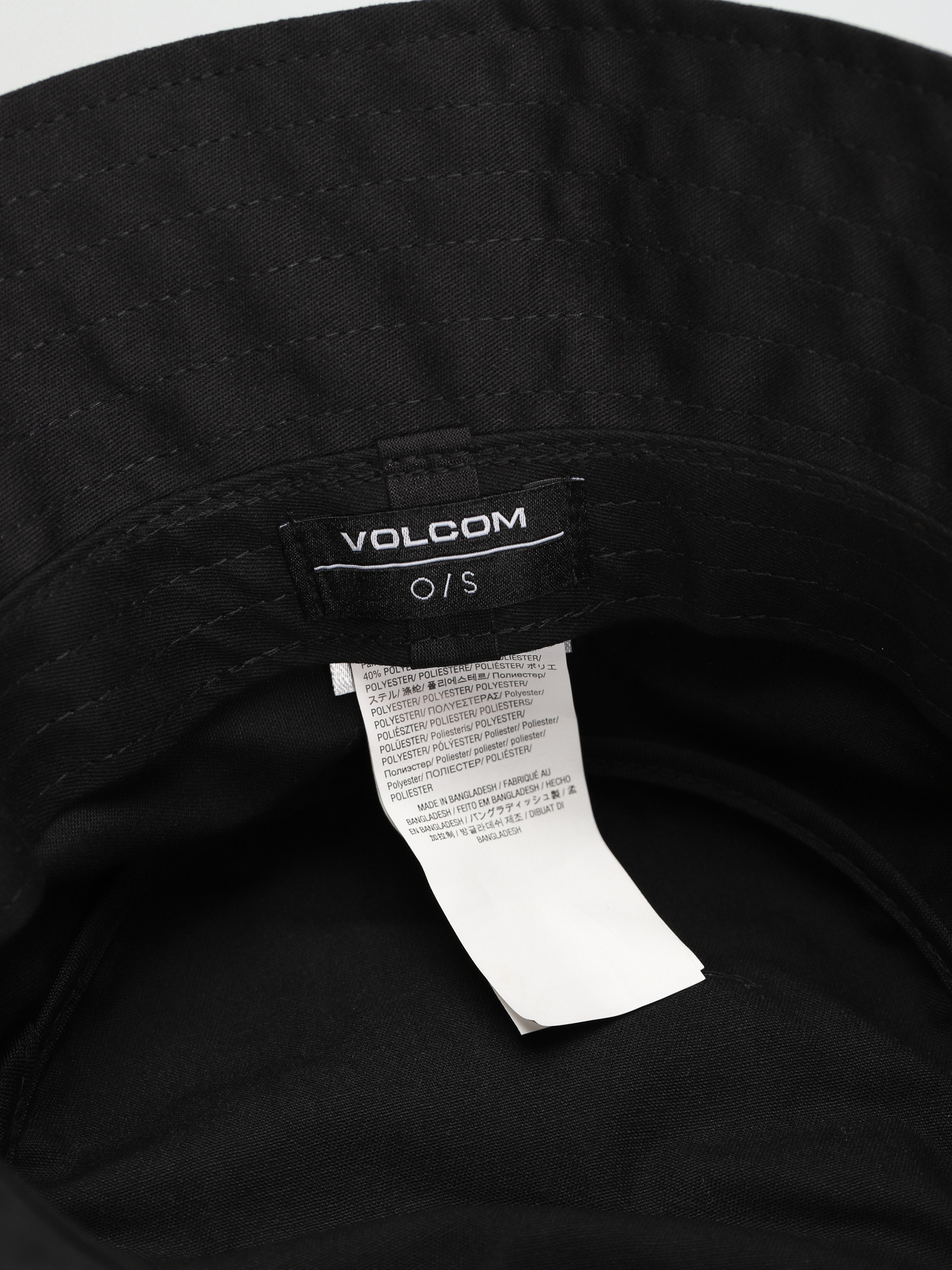 Volcom Boonie Bucket JR Kalap (black)