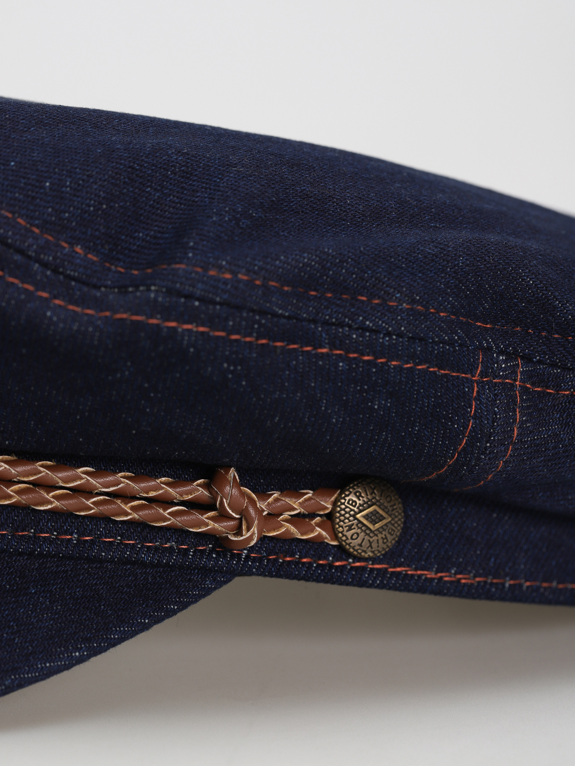 Brixton Fiddler Cap Flat cap (washed denim)