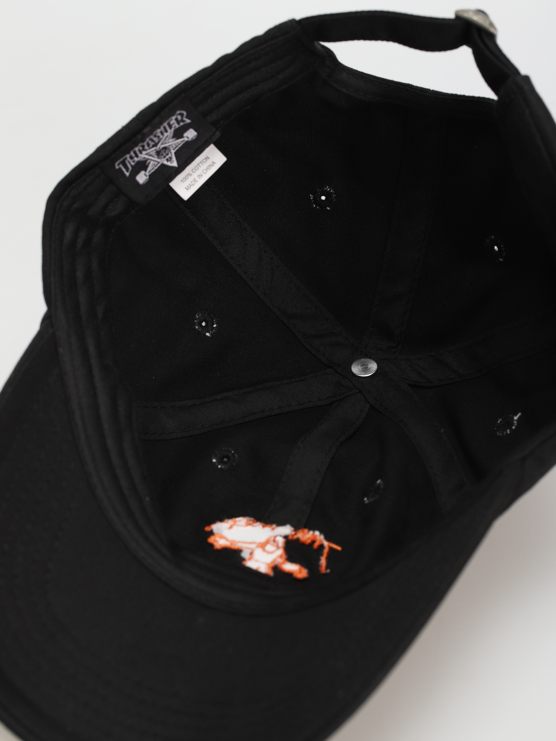 Thrasher Gonz Logo Baseball sapka (black/orange)