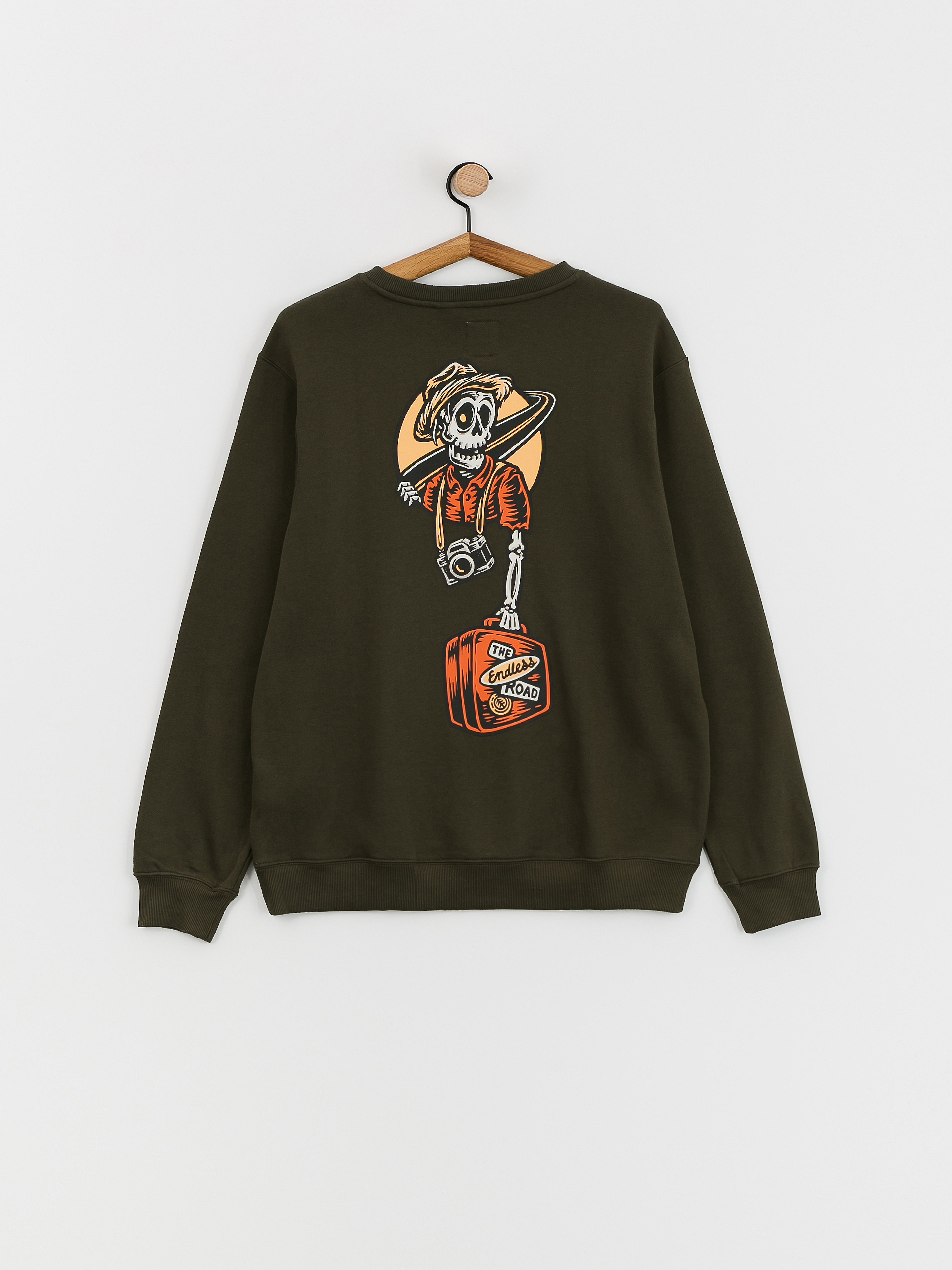 Element Timber Traveler Pulóver (forest night/solid)