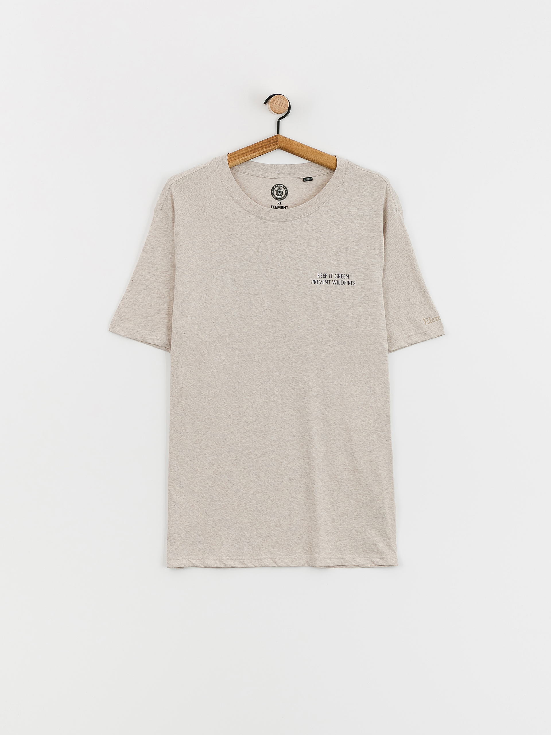 Element Forest Fut póló (vanilla ice/heather)