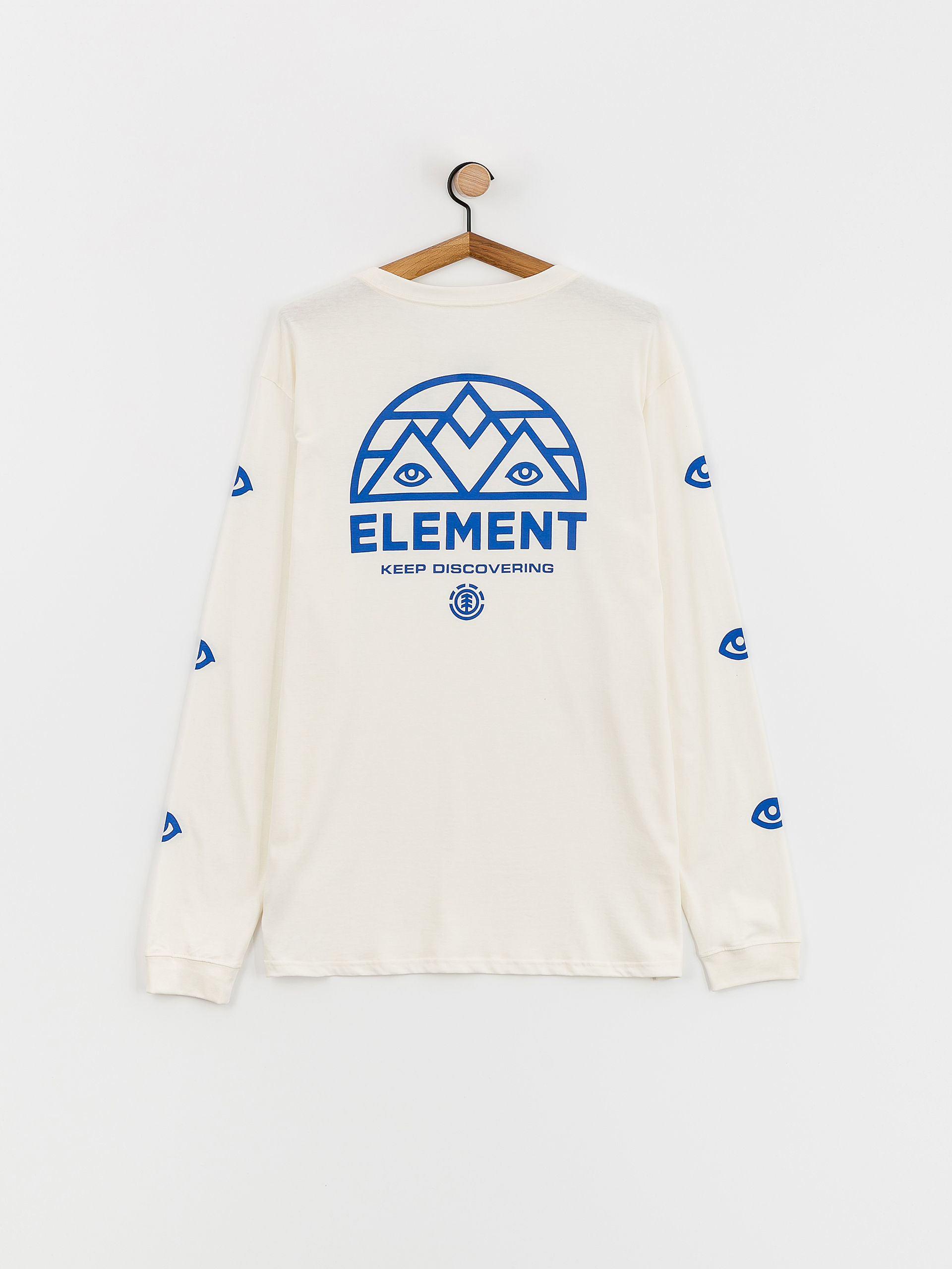 Element Longsleeve Disco Ujjatlan felső (egret)
