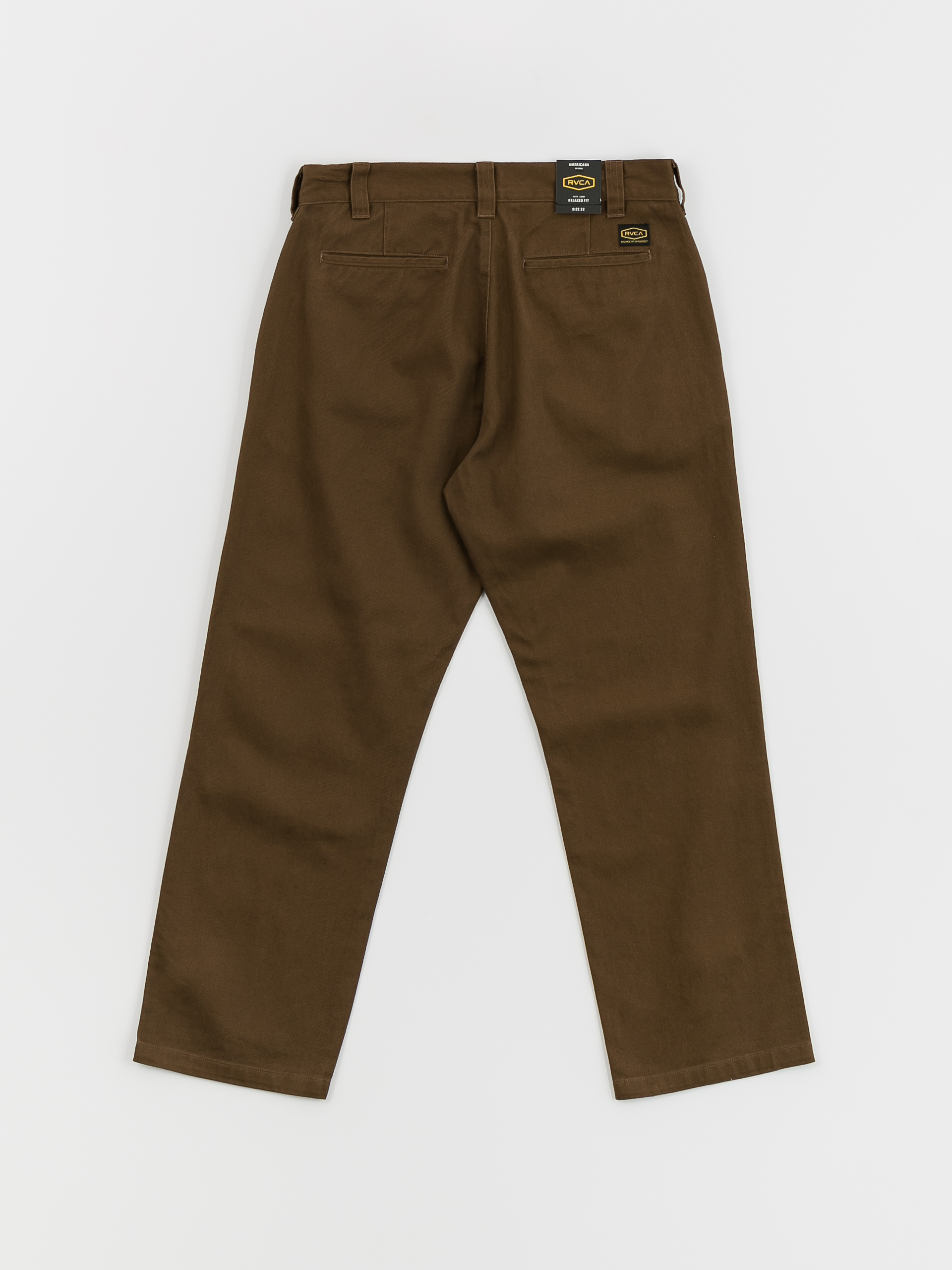 RVCA Americana Chino Kisnadrág (bombay brown)
