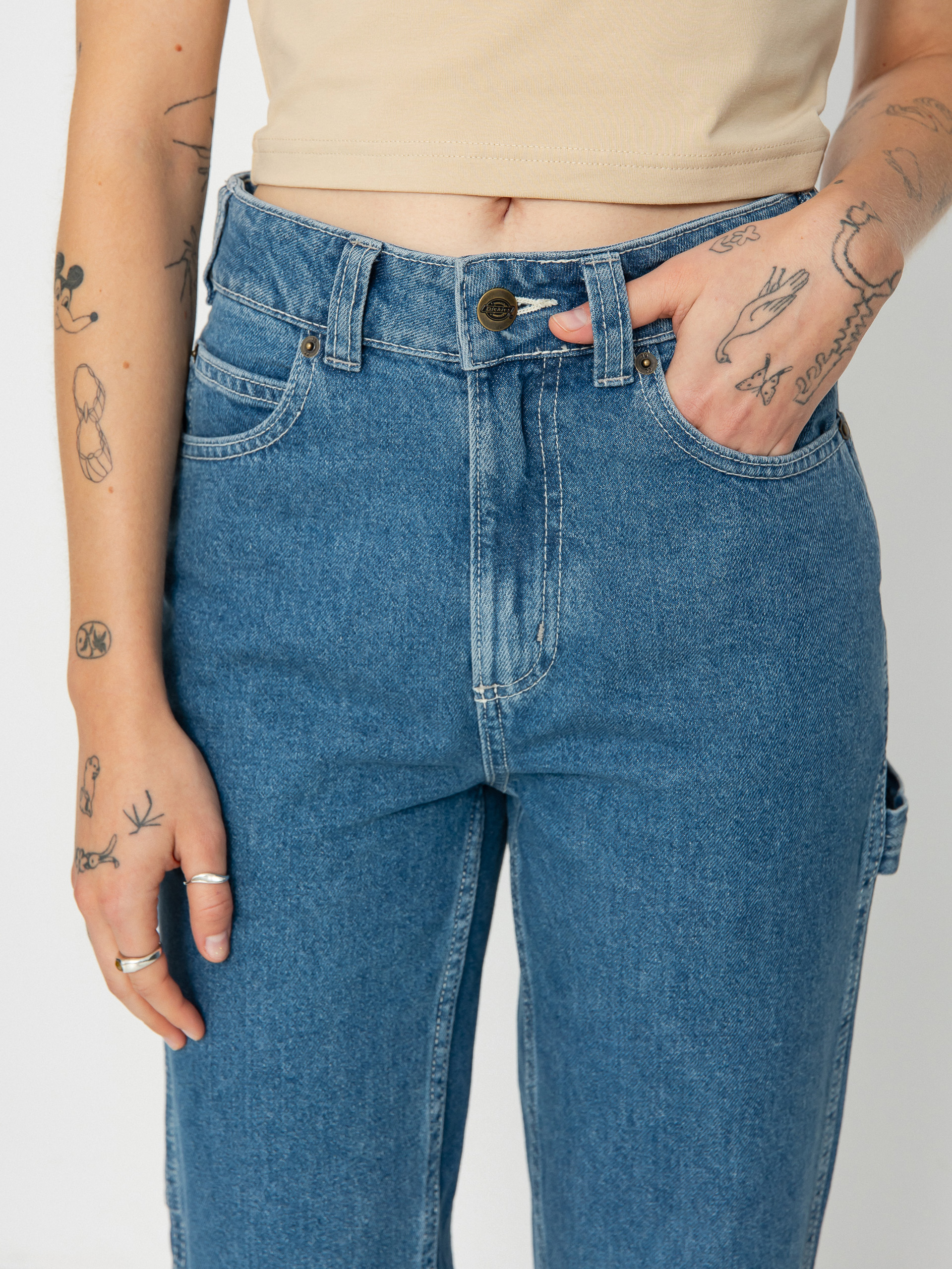 Dickies Ellendale Kisnadrág Wmn (classic blue)