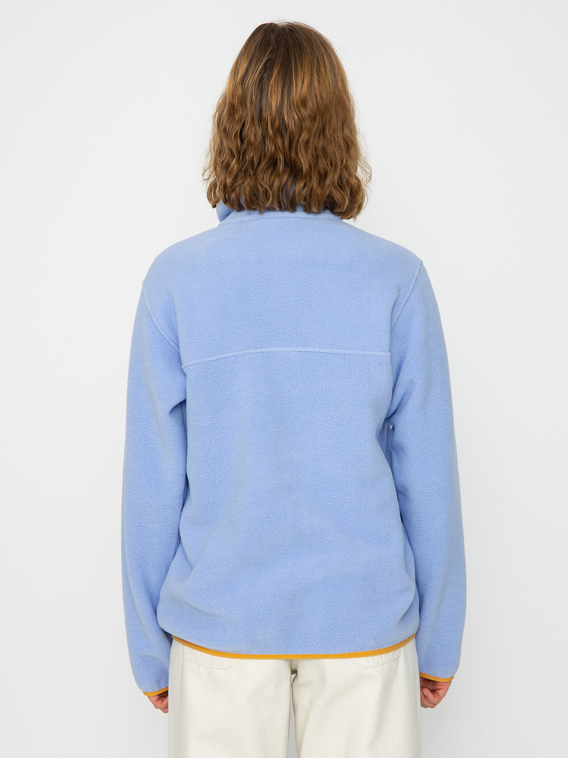 Női Patagonia Lightweight Synch Snap T Polár pulóver (pale periwinkle)