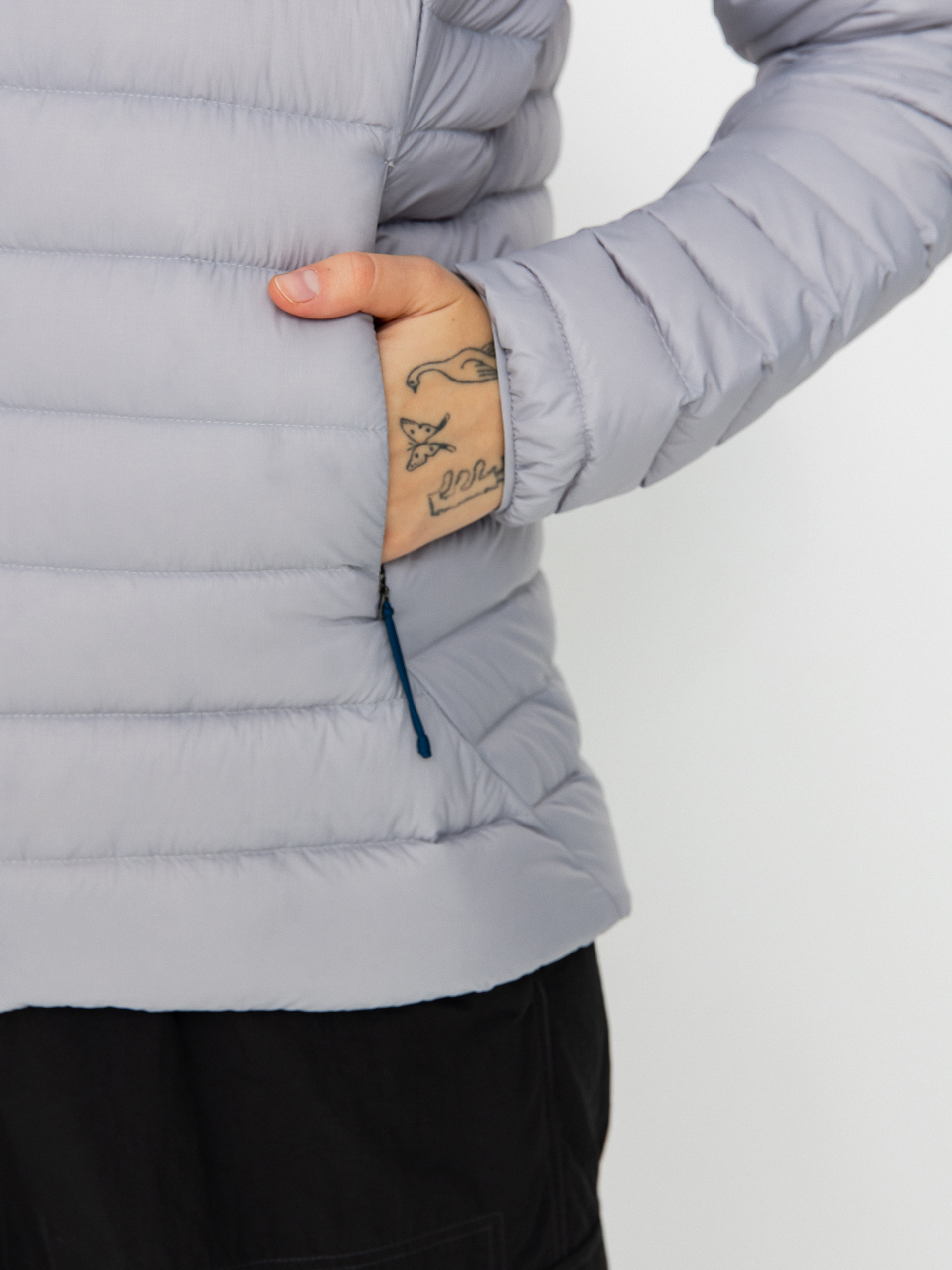 Patagonia Down Sweater Hoody Dzseki Wmn (herring grey)