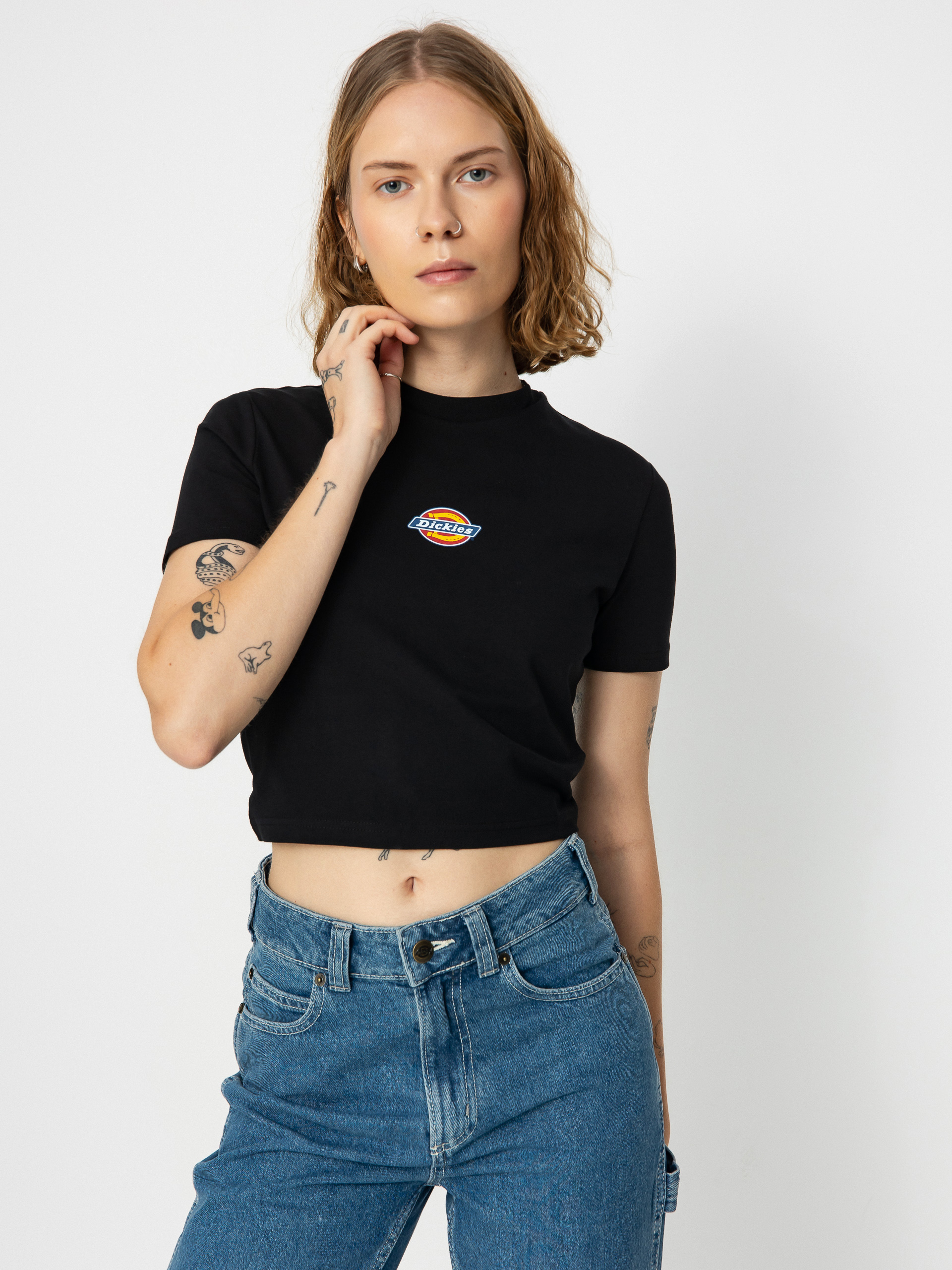 Dickies Maple Valley póló Wmn (black)