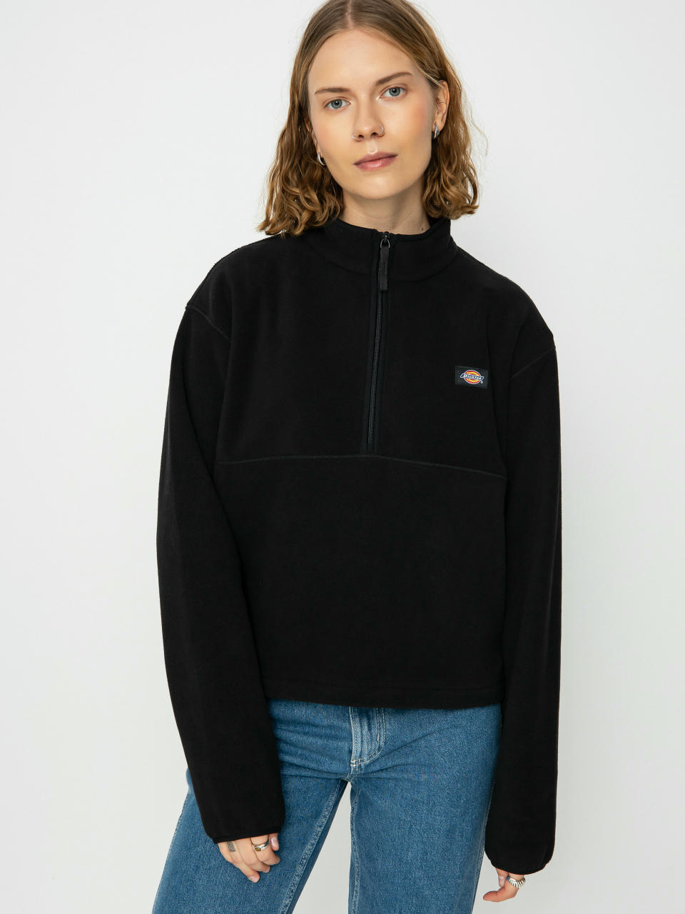 Dickies Louisburg Polár pulóver Wmn (black)