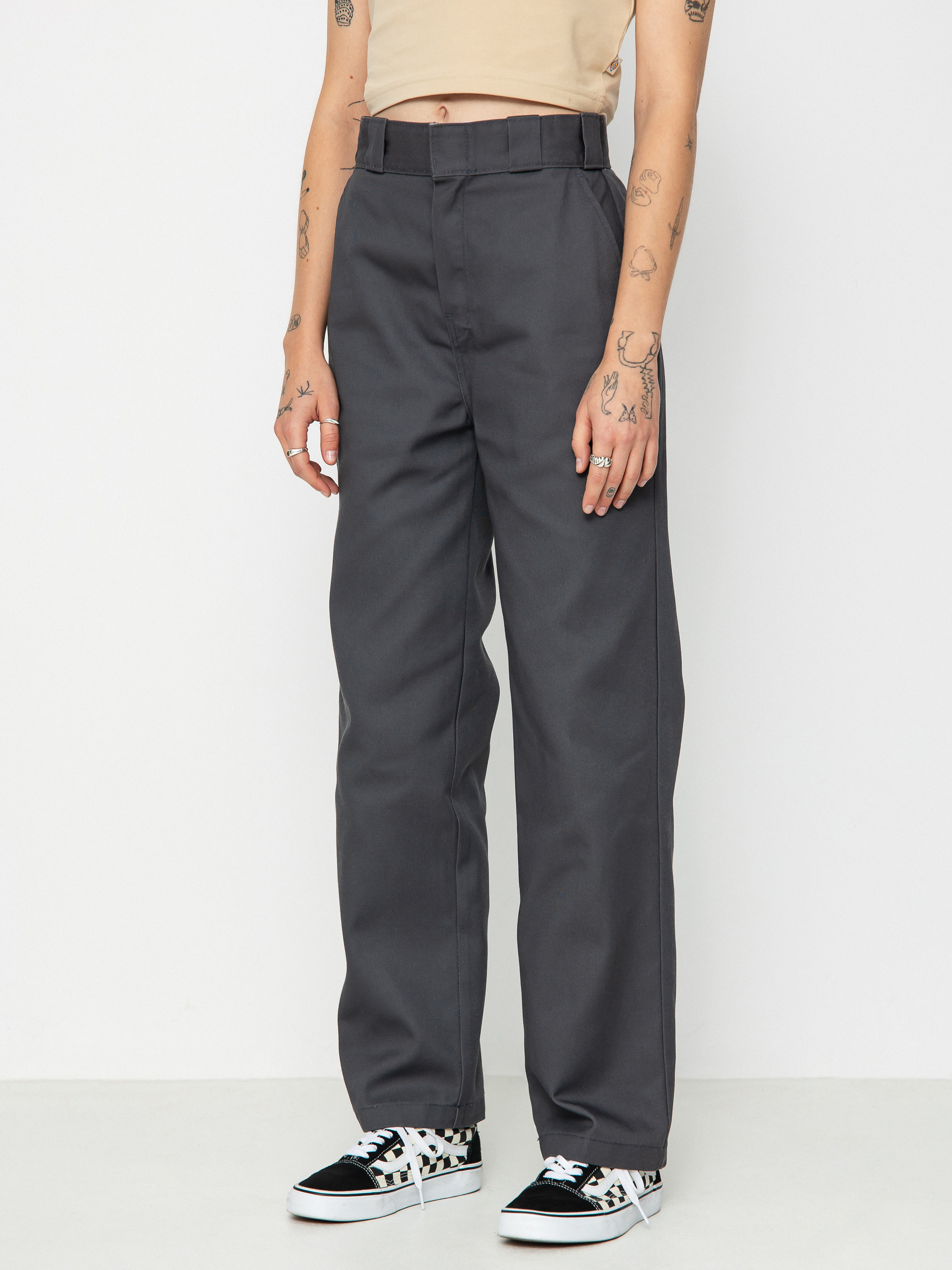 Dickies Elizaville Kisnadrág Wmn (charcoal grey)