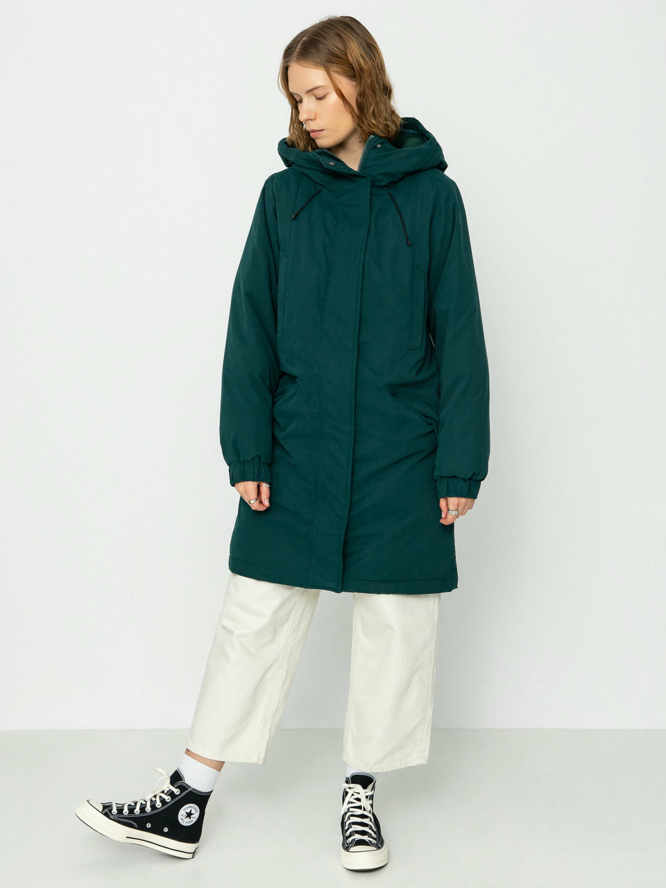 Volcom Sleepi Puff Parka Dzseki Wmn (ponderosa pine)