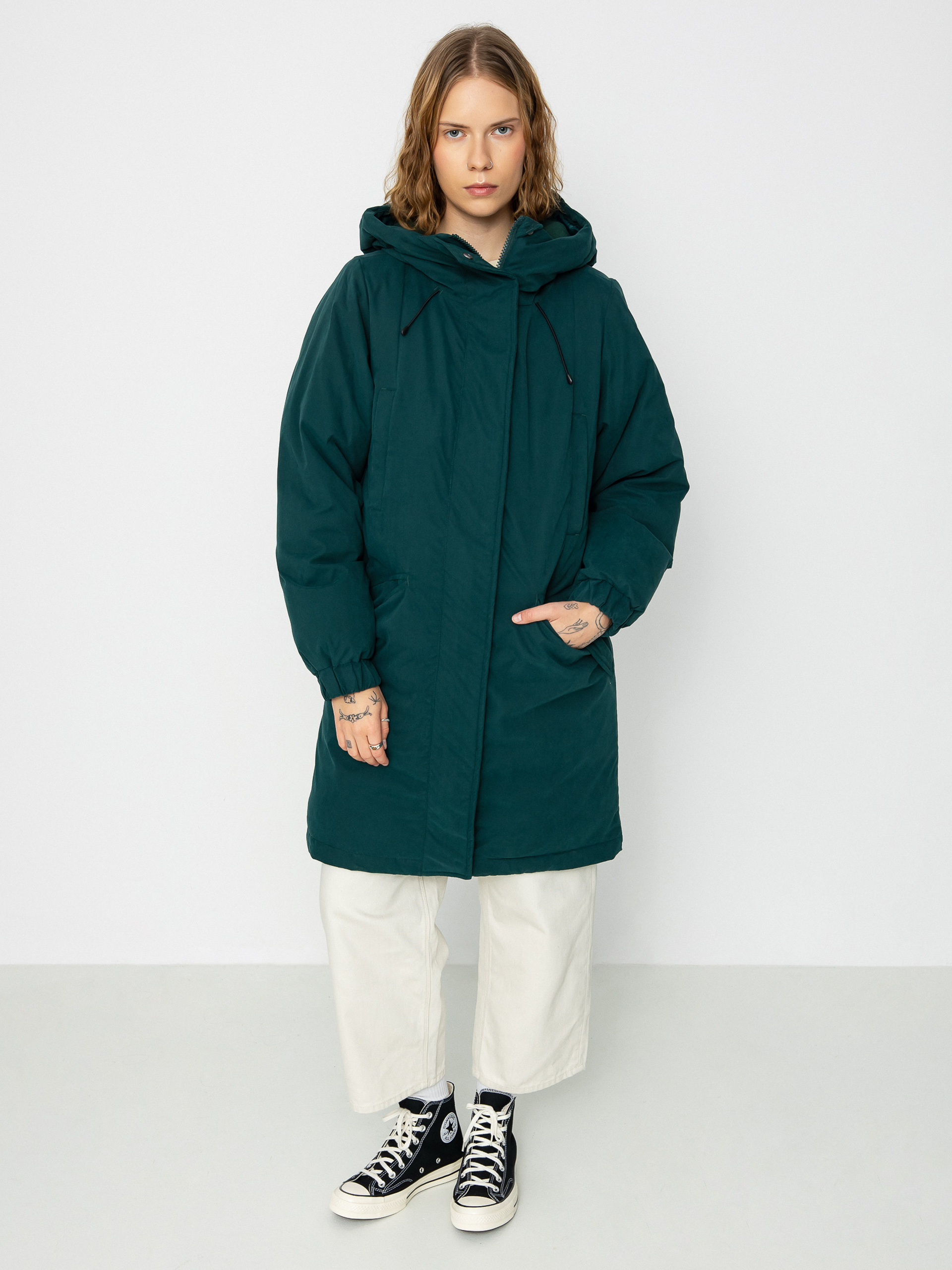 Volcom Sleepi Puff Parka Dzseki Wmn (ponderosa pine)