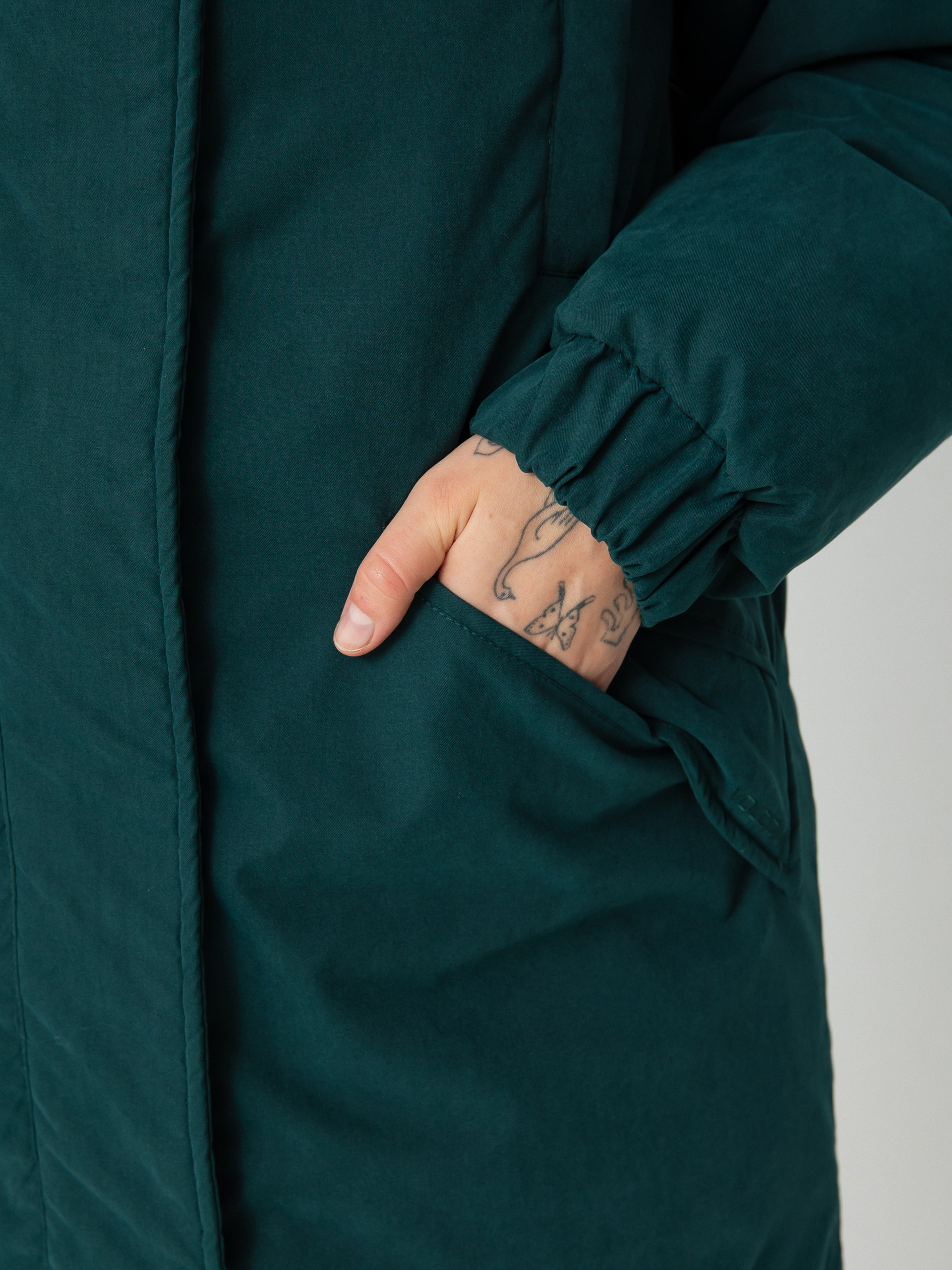 Volcom Sleepi Puff Parka Dzseki Wmn (ponderosa pine)