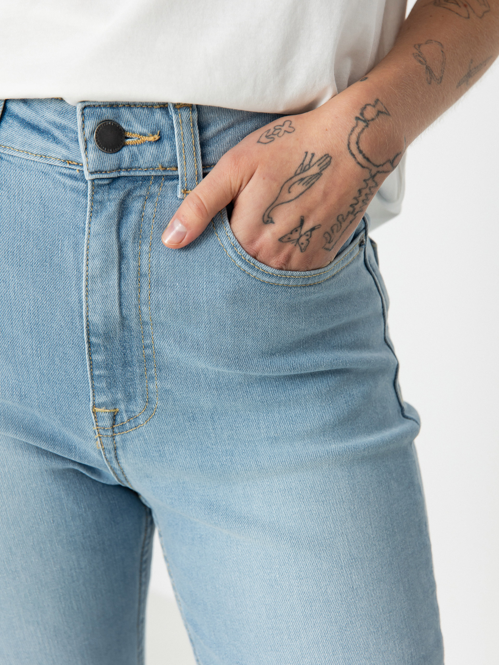 Roxy Final Wave High Kisnadrág Wmn (light blue)