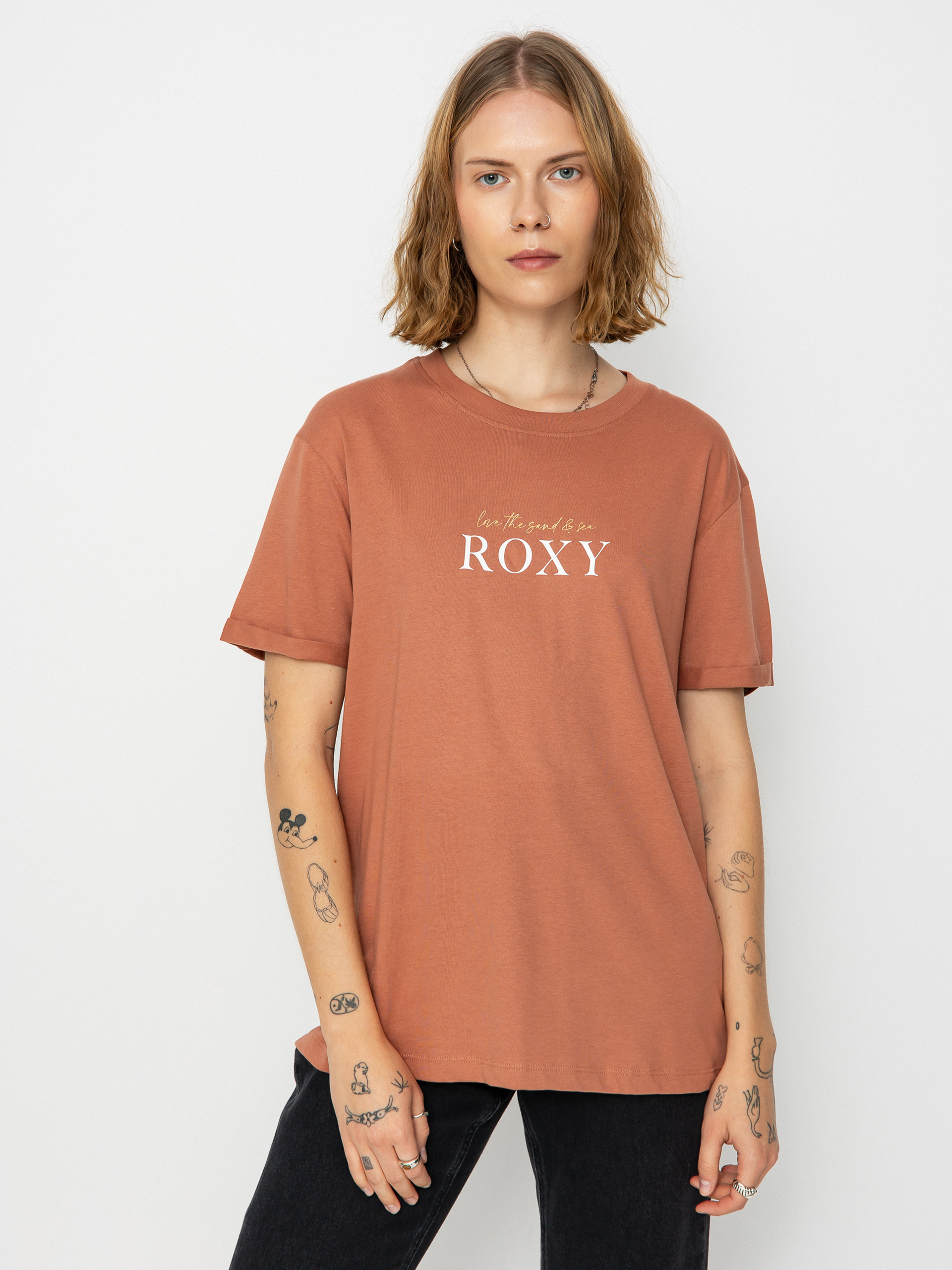 Roxy Noon Ocean póló Wmn (cedar wood)