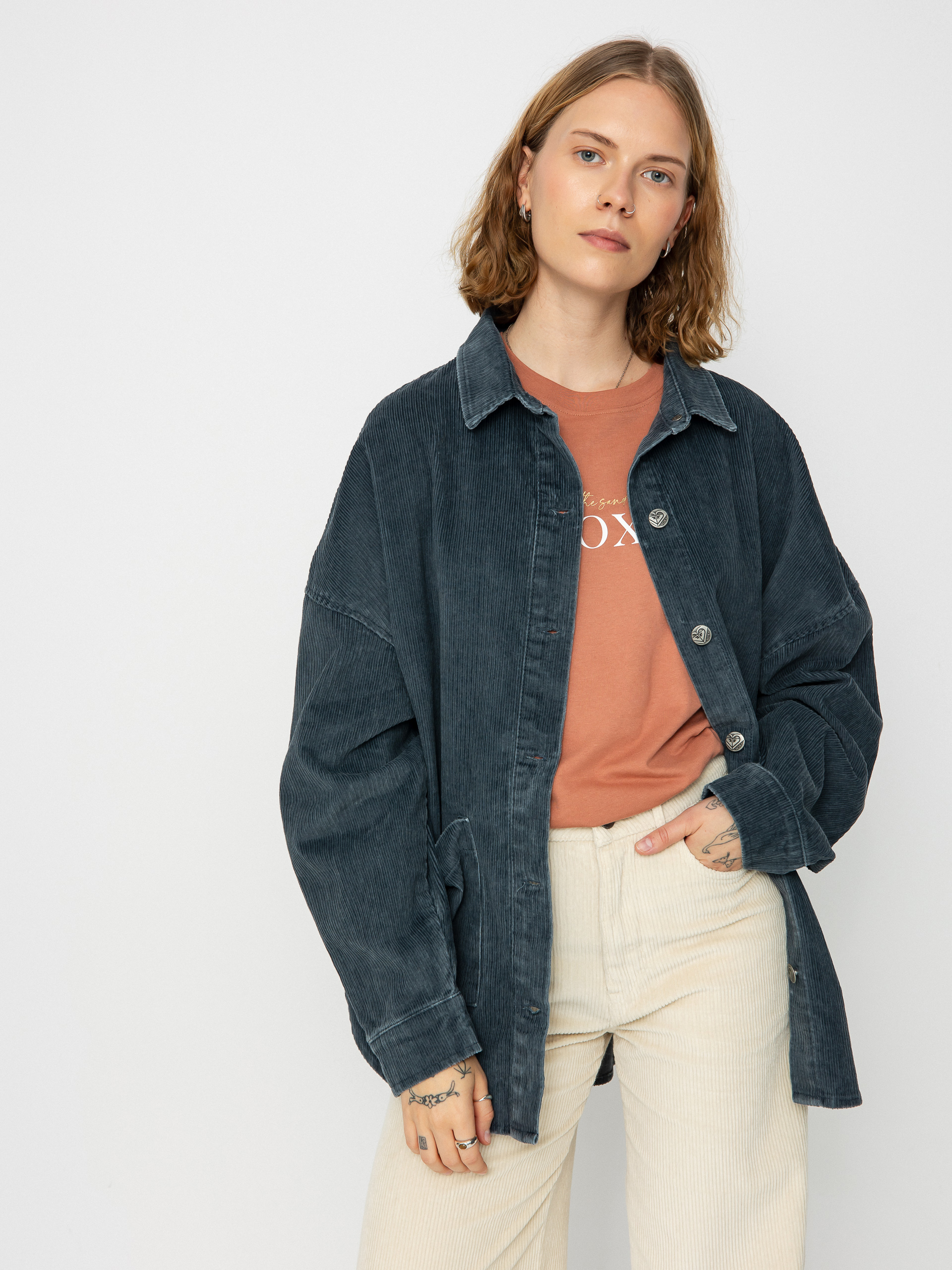 Roxy Kick Back Washed Ing Wmn (anthracite)