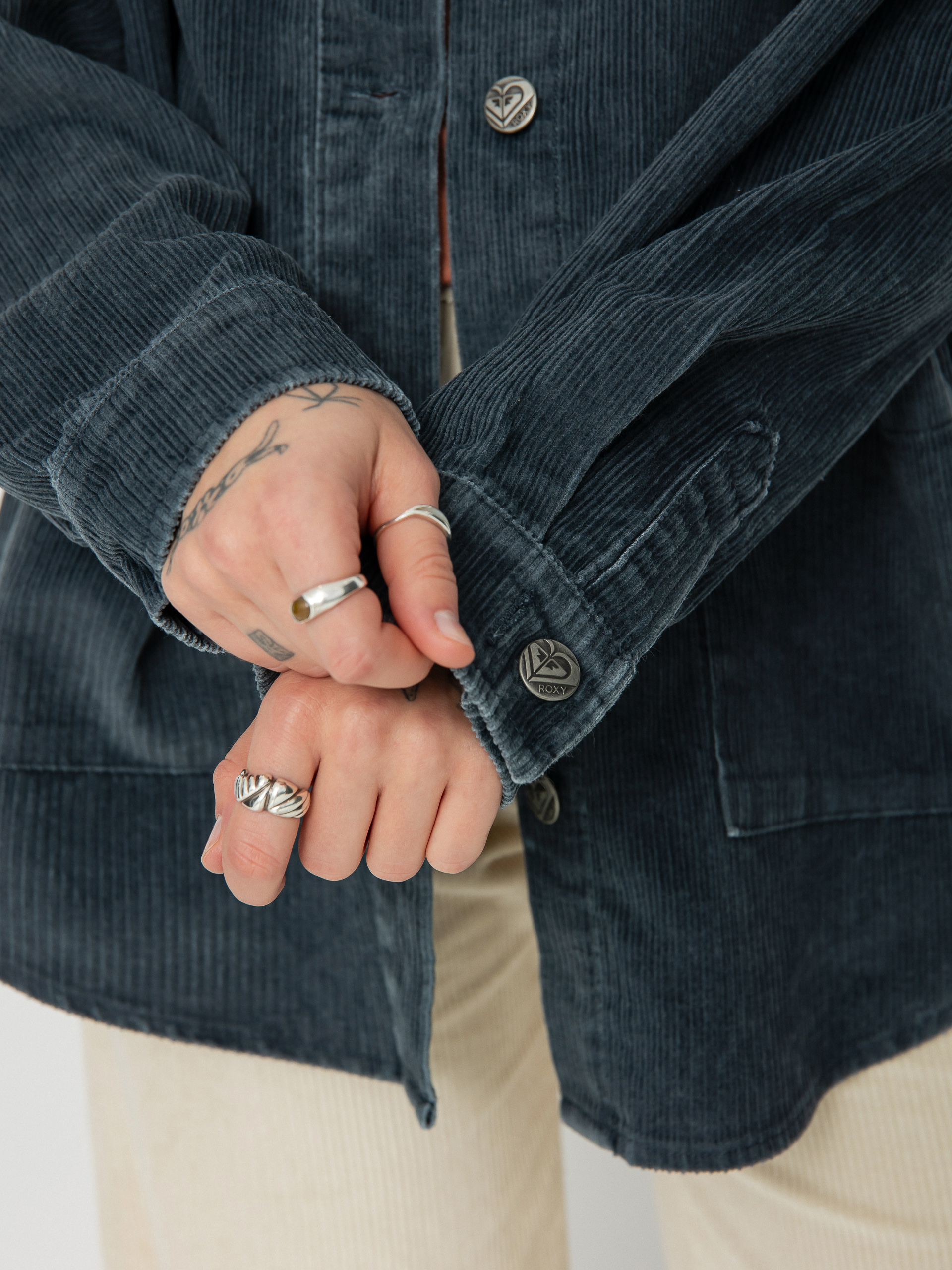 Roxy Kick Back Washed Ing Wmn (anthracite)