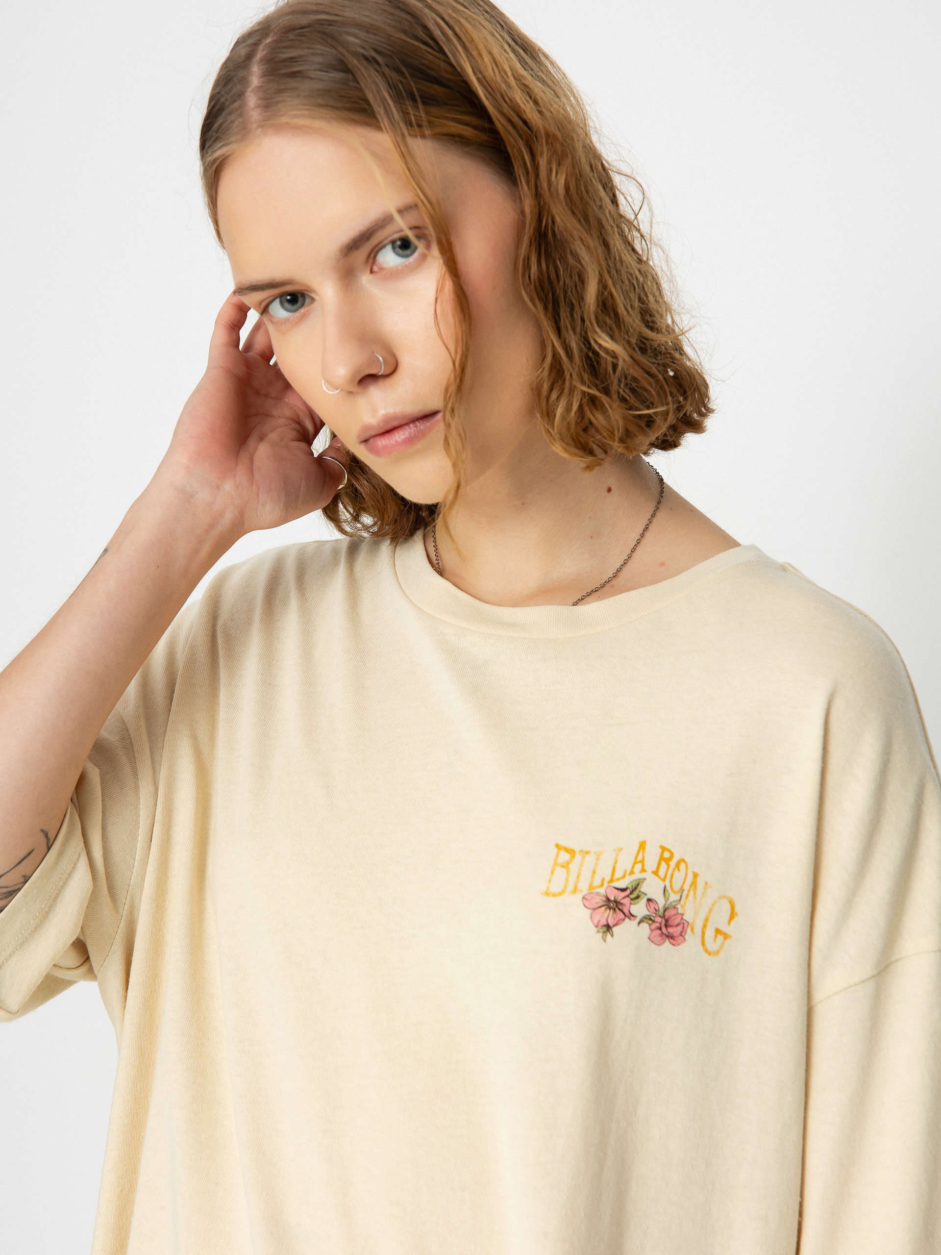 Billabong True Tiger póló Wmn (antique white)