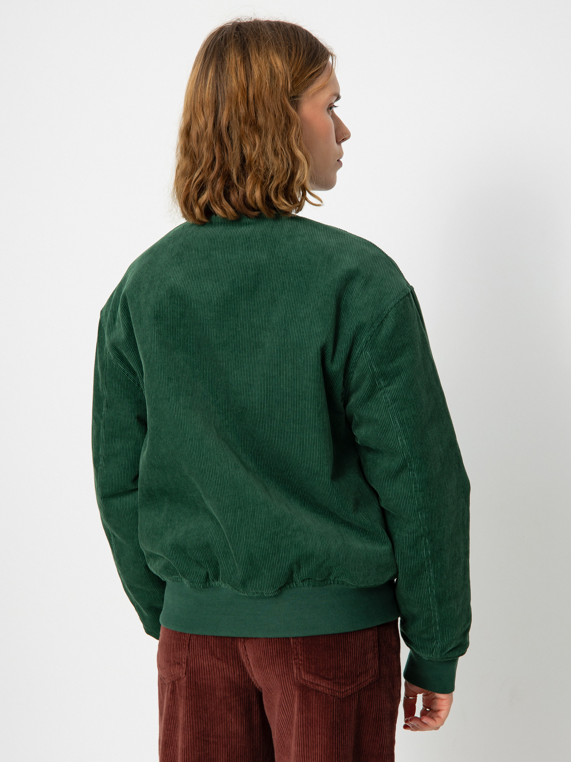 Brixton Utopia Reversible Bomber Dzseki Wmn (pine needle)