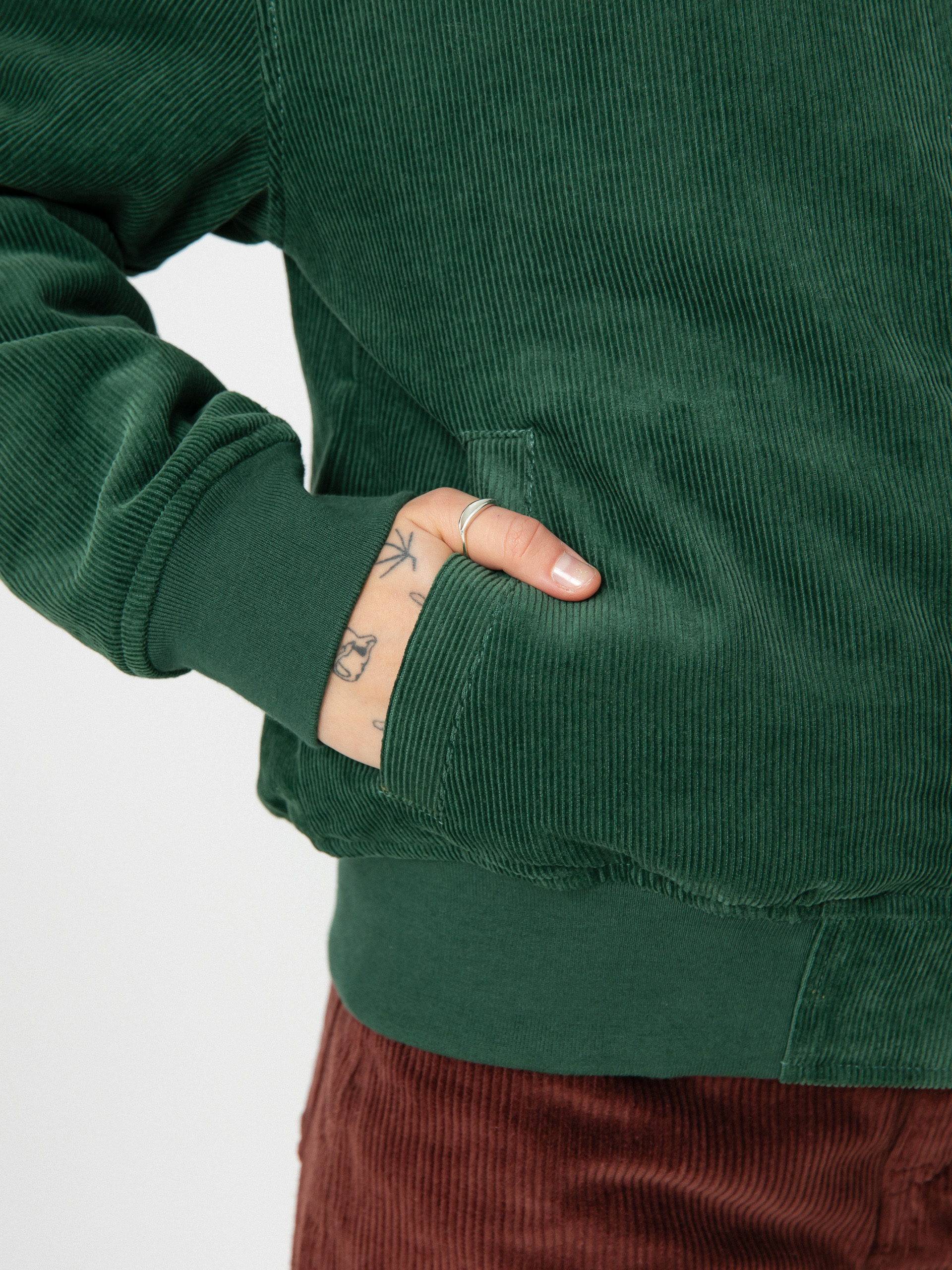 Brixton Utopia Reversible Bomber Dzseki Wmn (pine needle)