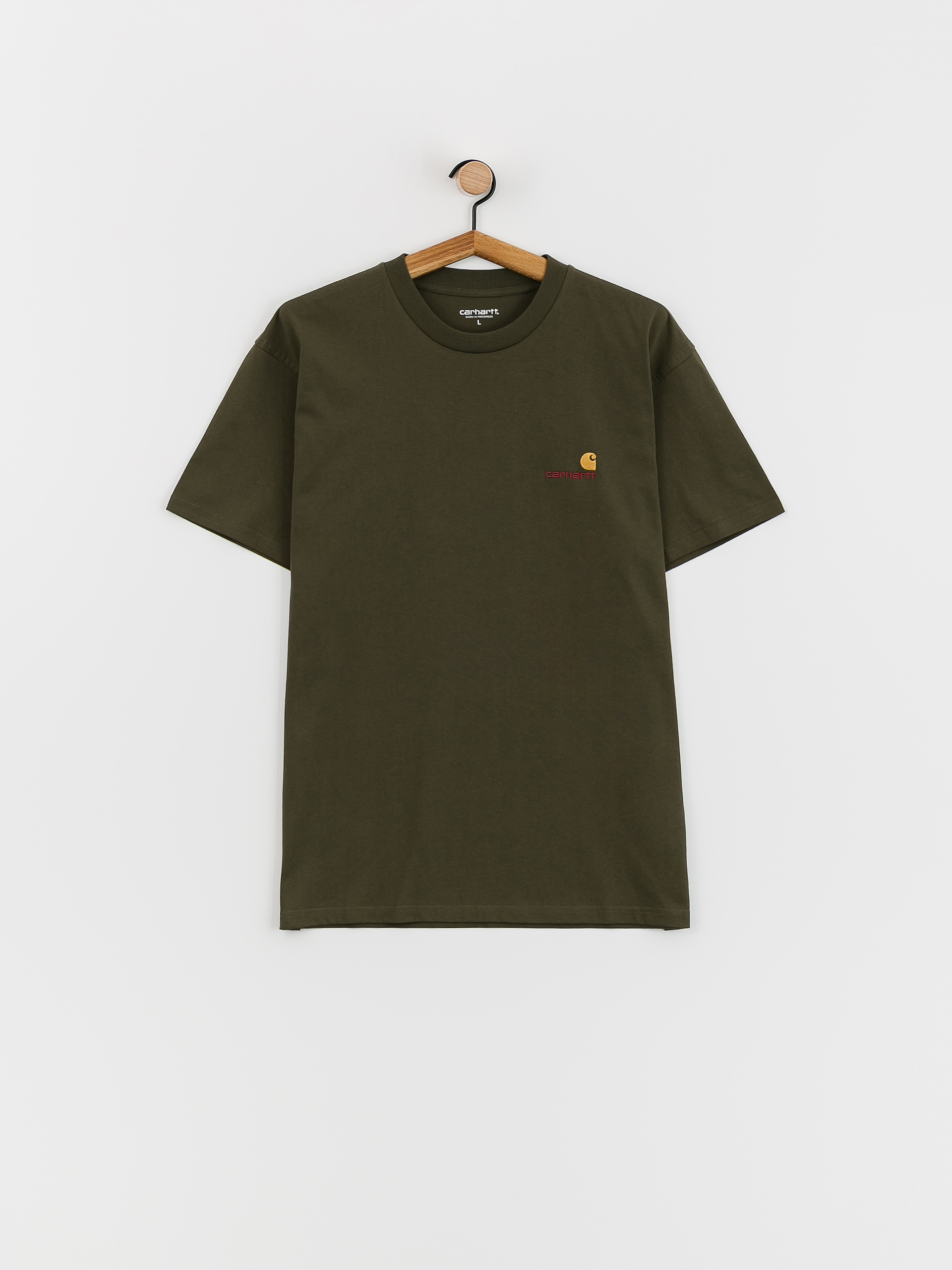 Carhartt WIP American Script Ujjatlan felső (plant)