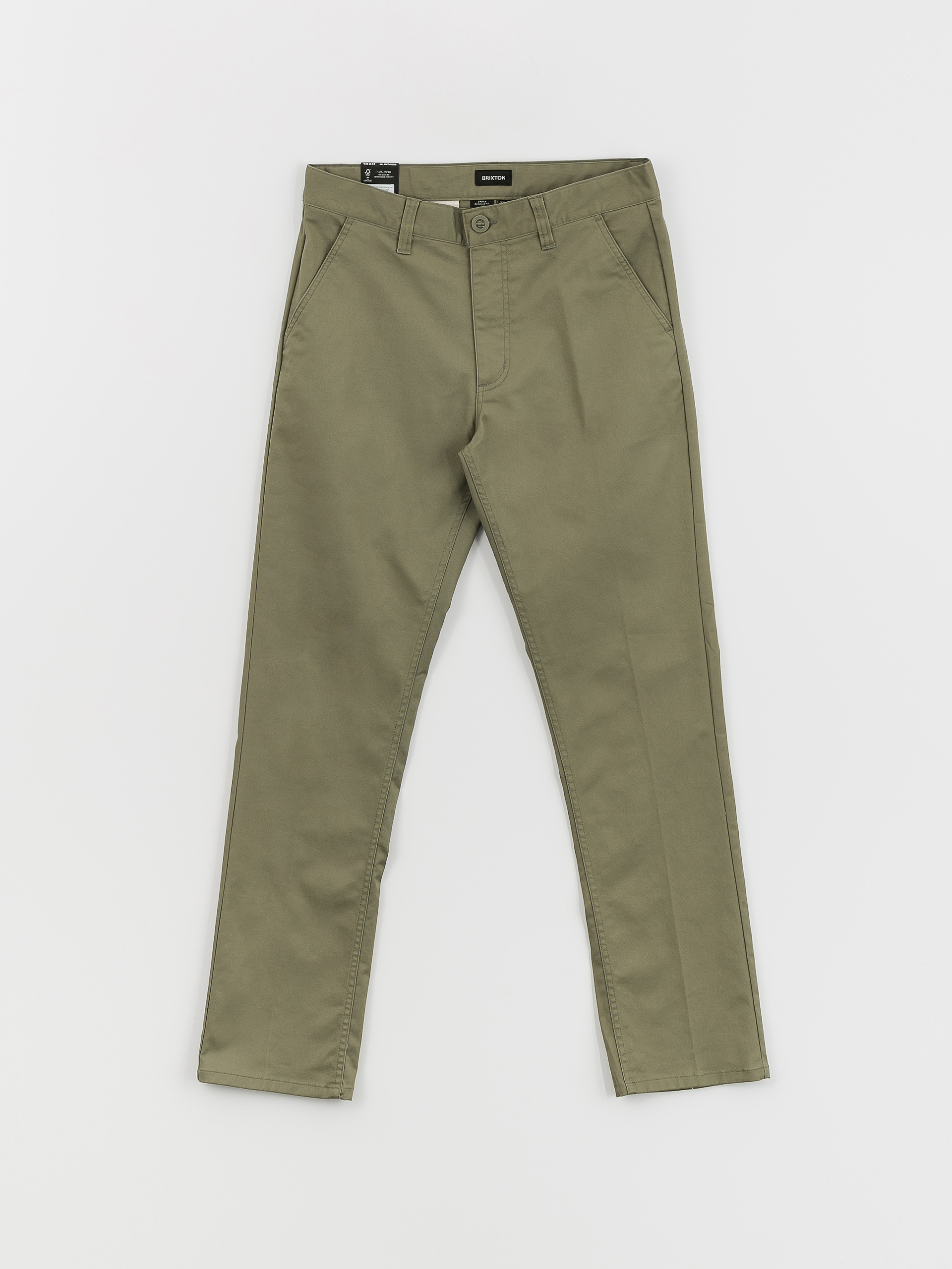 Brixton Choice Chino Regular Kisnadrág (olive surplus)