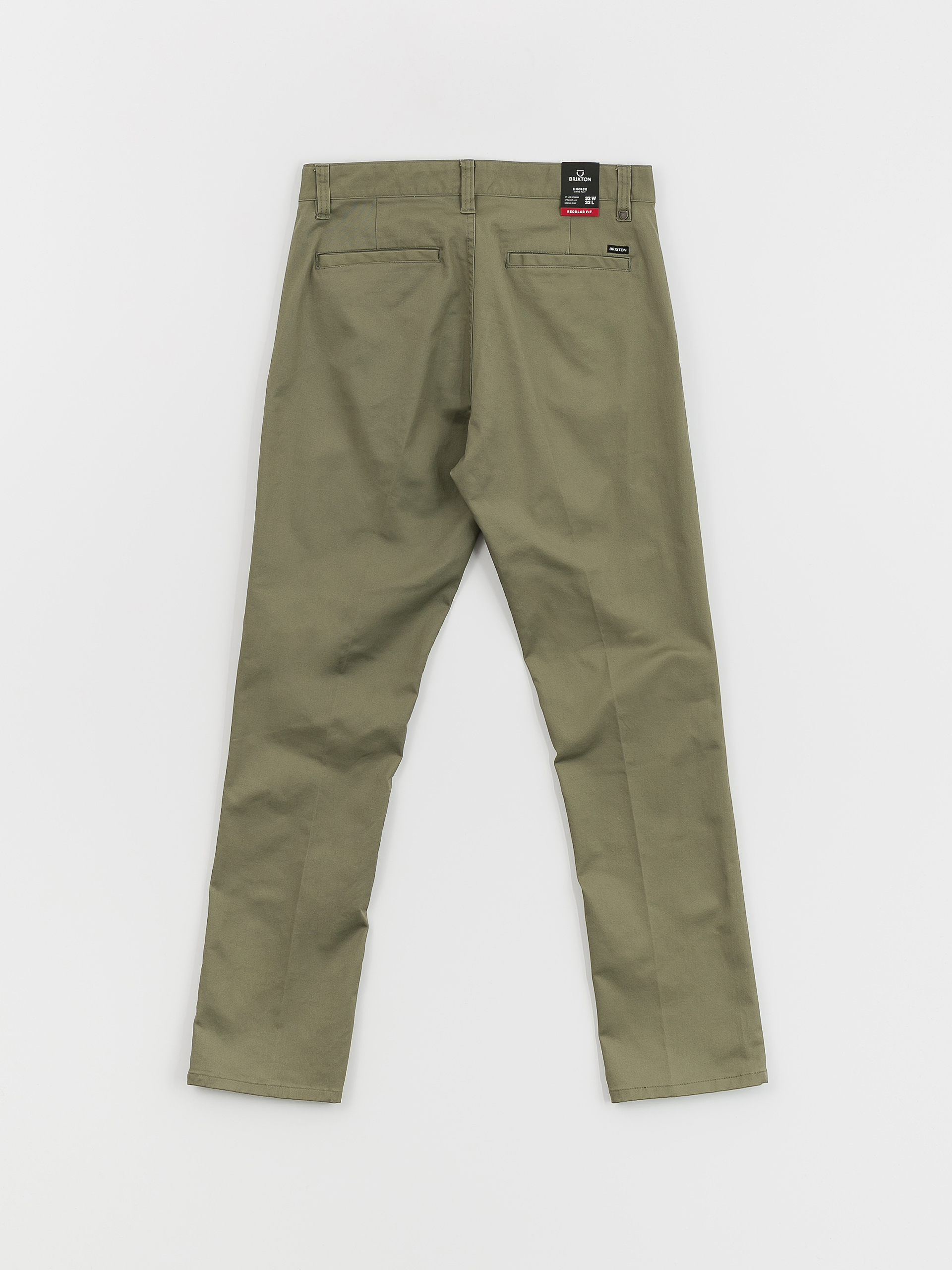 Brixton Choice Chino Regular Kisnadrág (olive surplus)
