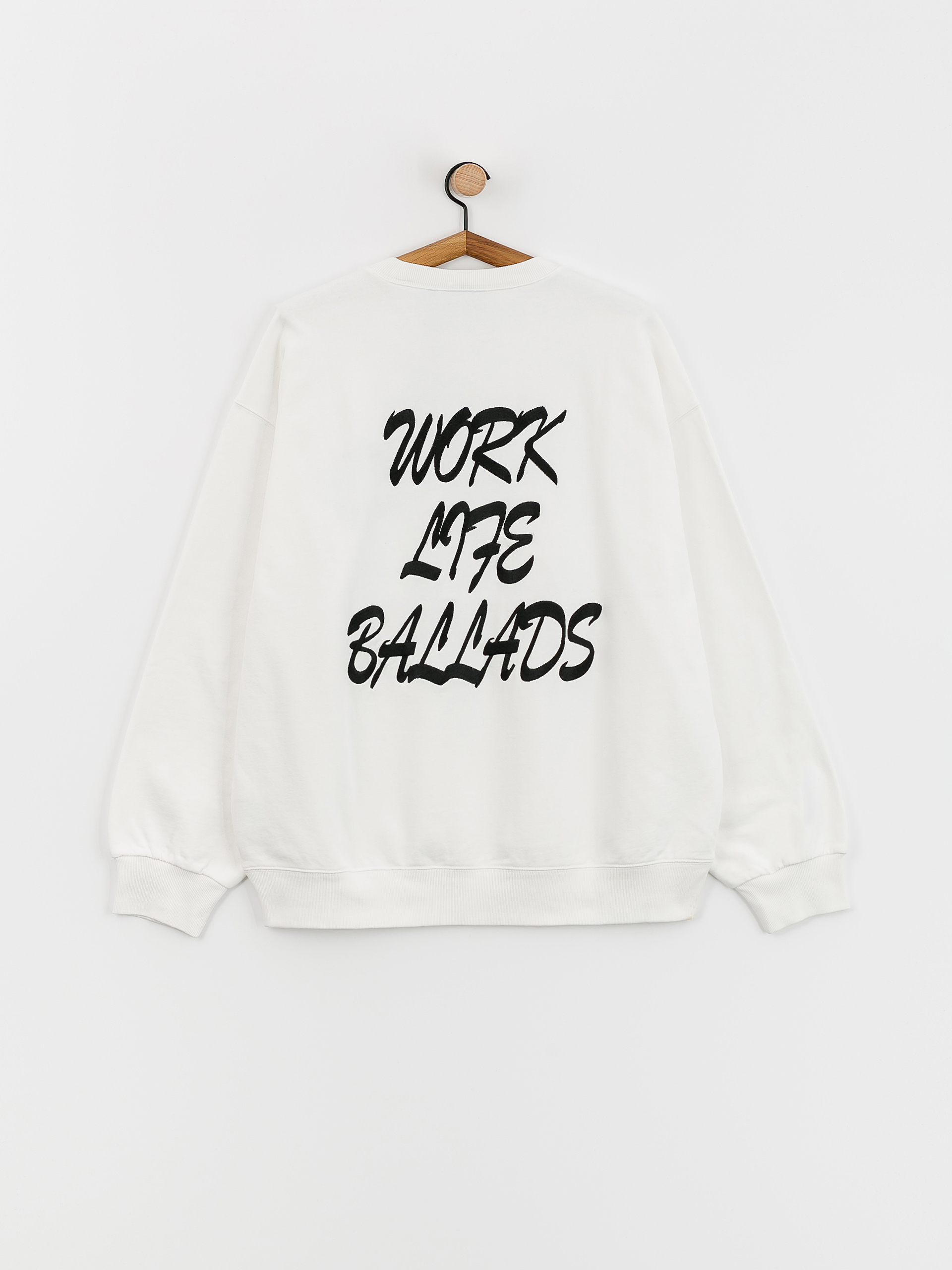 Carhartt WIP Work Varsity Pulóver (white/black)