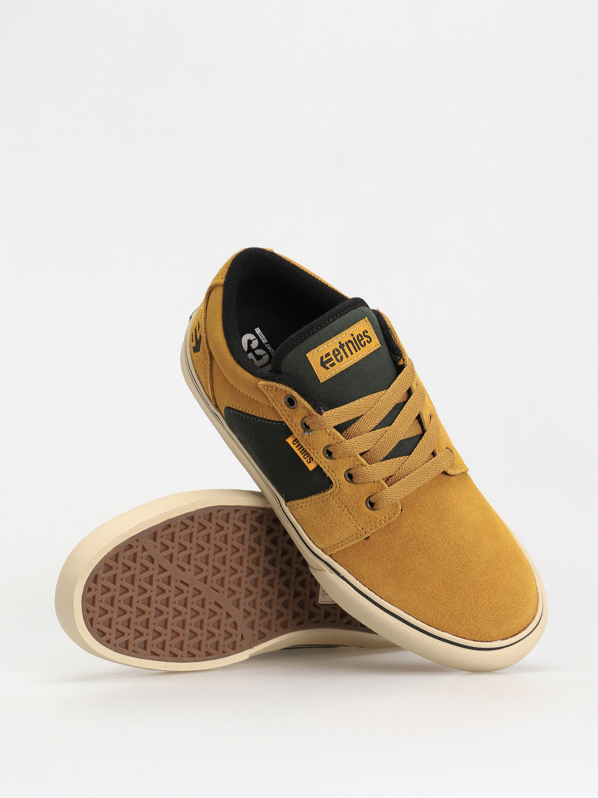 Etnies Barge Ls Cipők (tan/green)