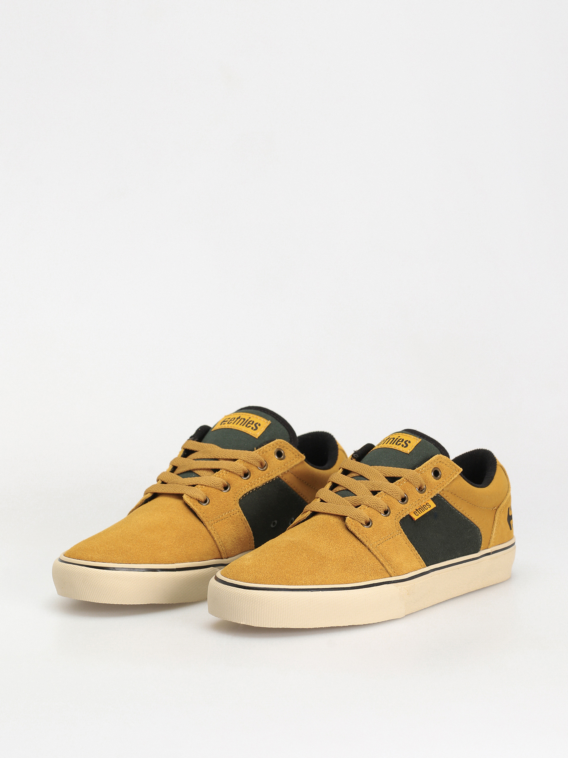 Etnies Barge Ls Cipők (tan/green)