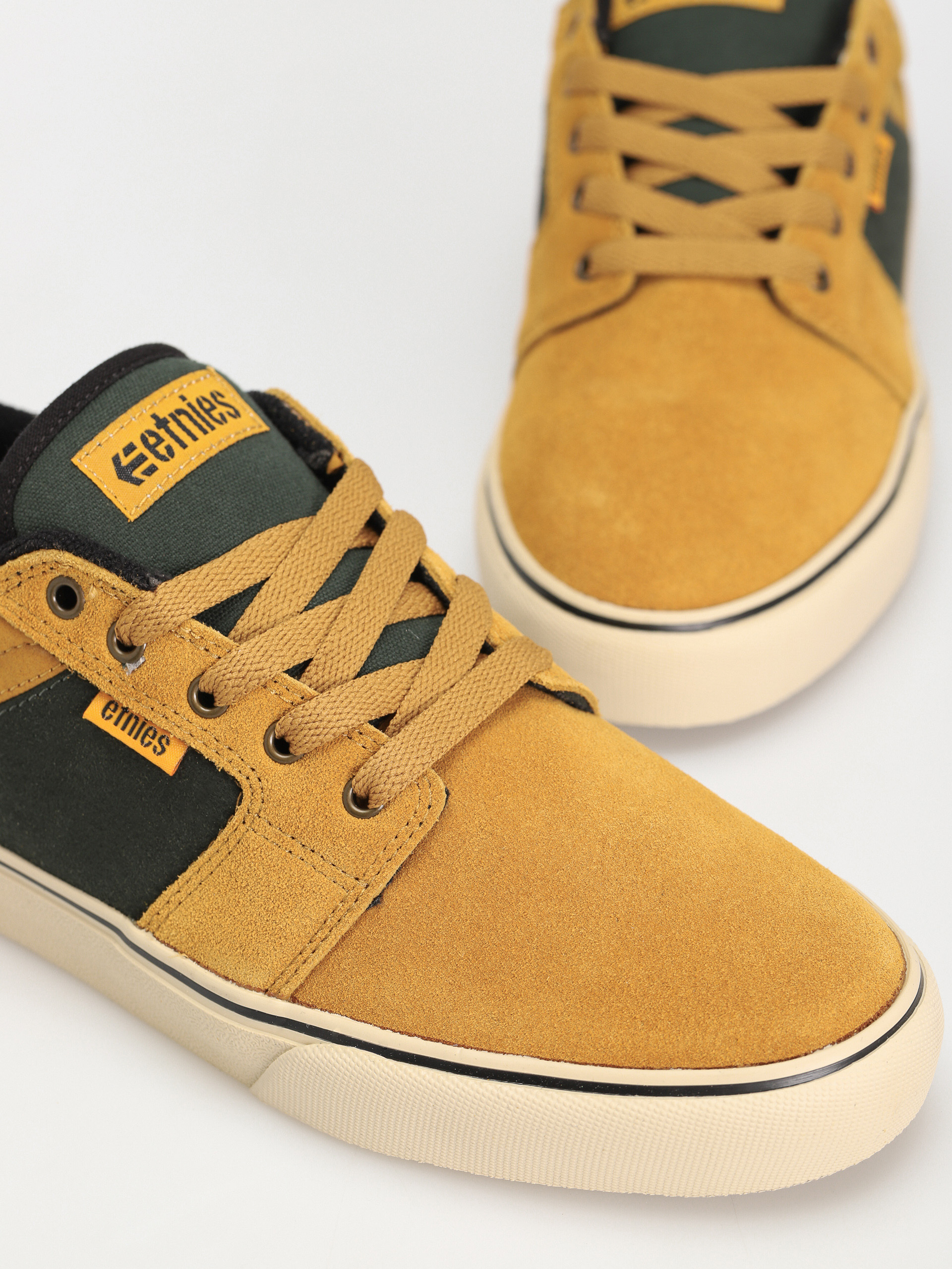 Etnies Barge Ls Cipők (tan/green)