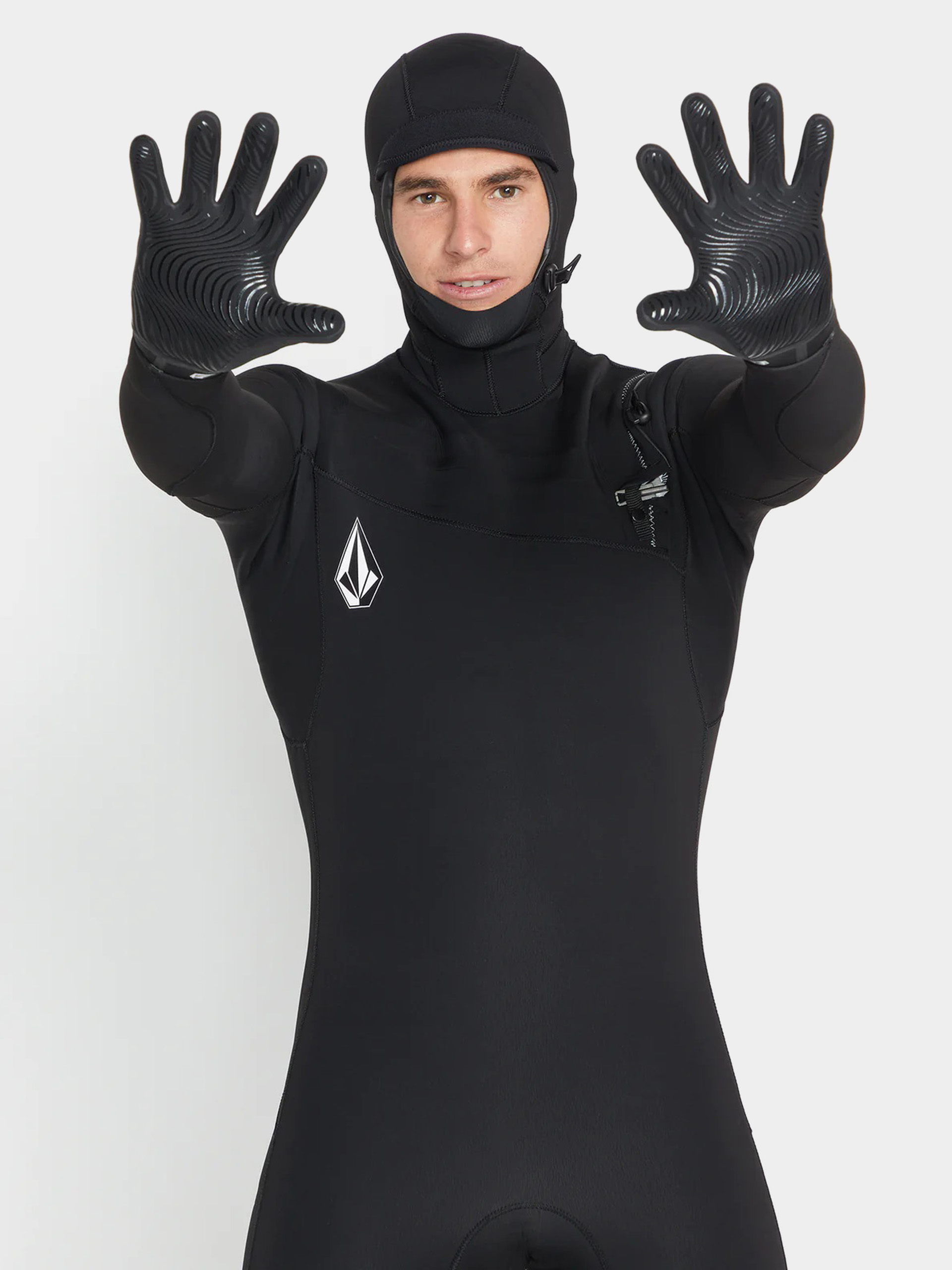 Volcom 3Mm 5 Finger Glove Neoprén ruha (black)