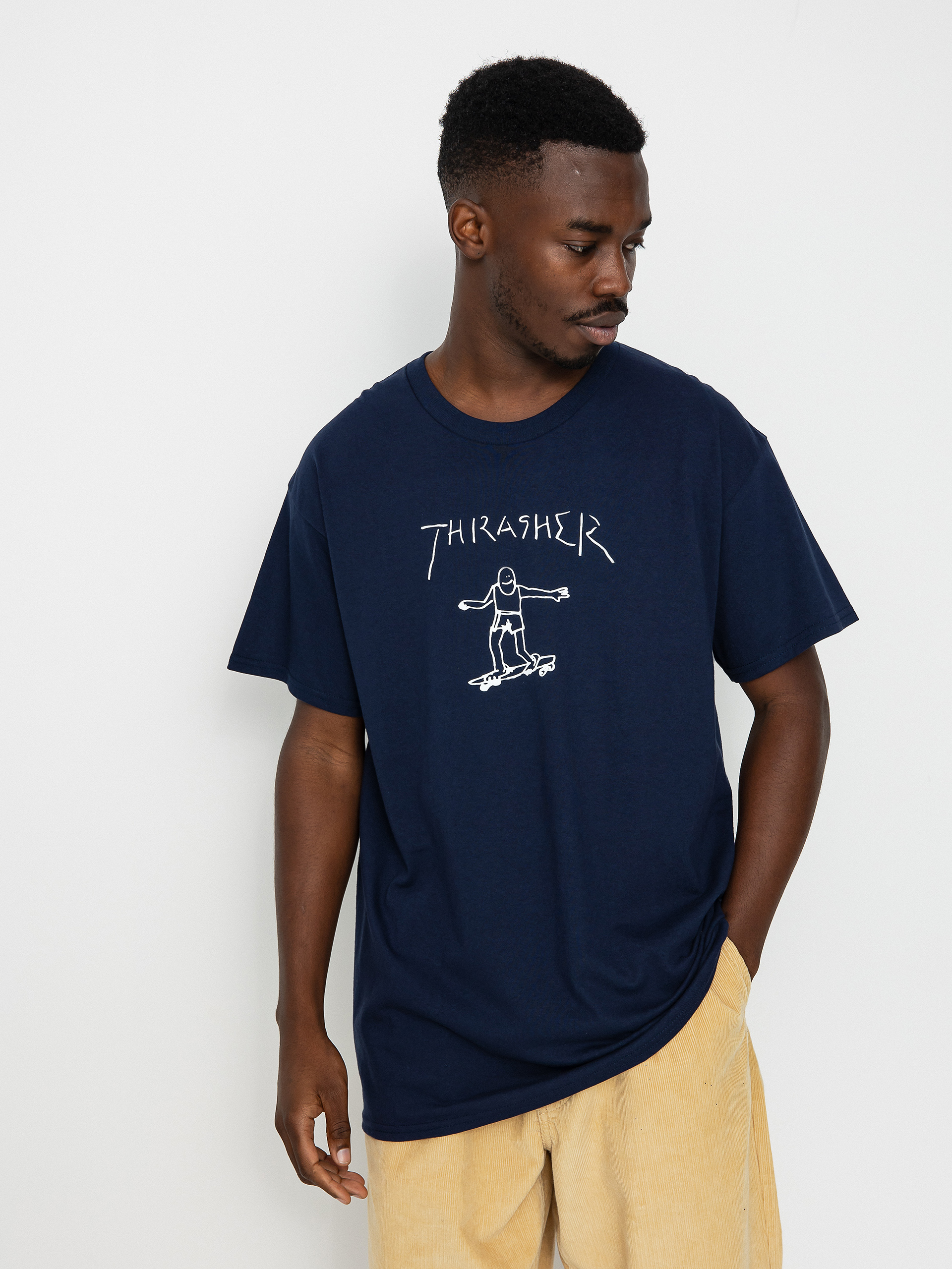 Thrasher Gonz póló (navy)