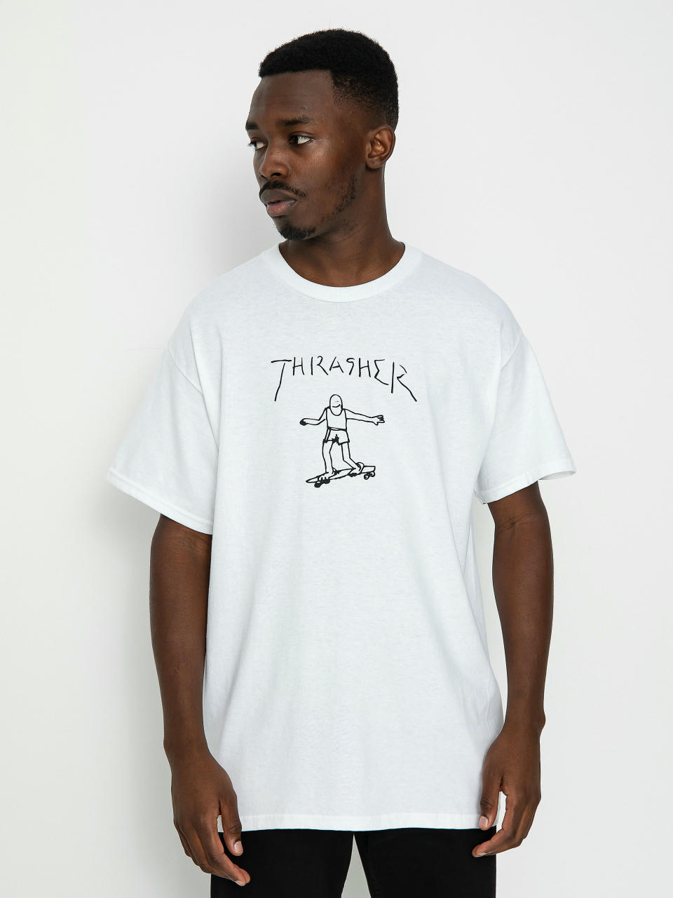 Thrasher Gonz póló (white)