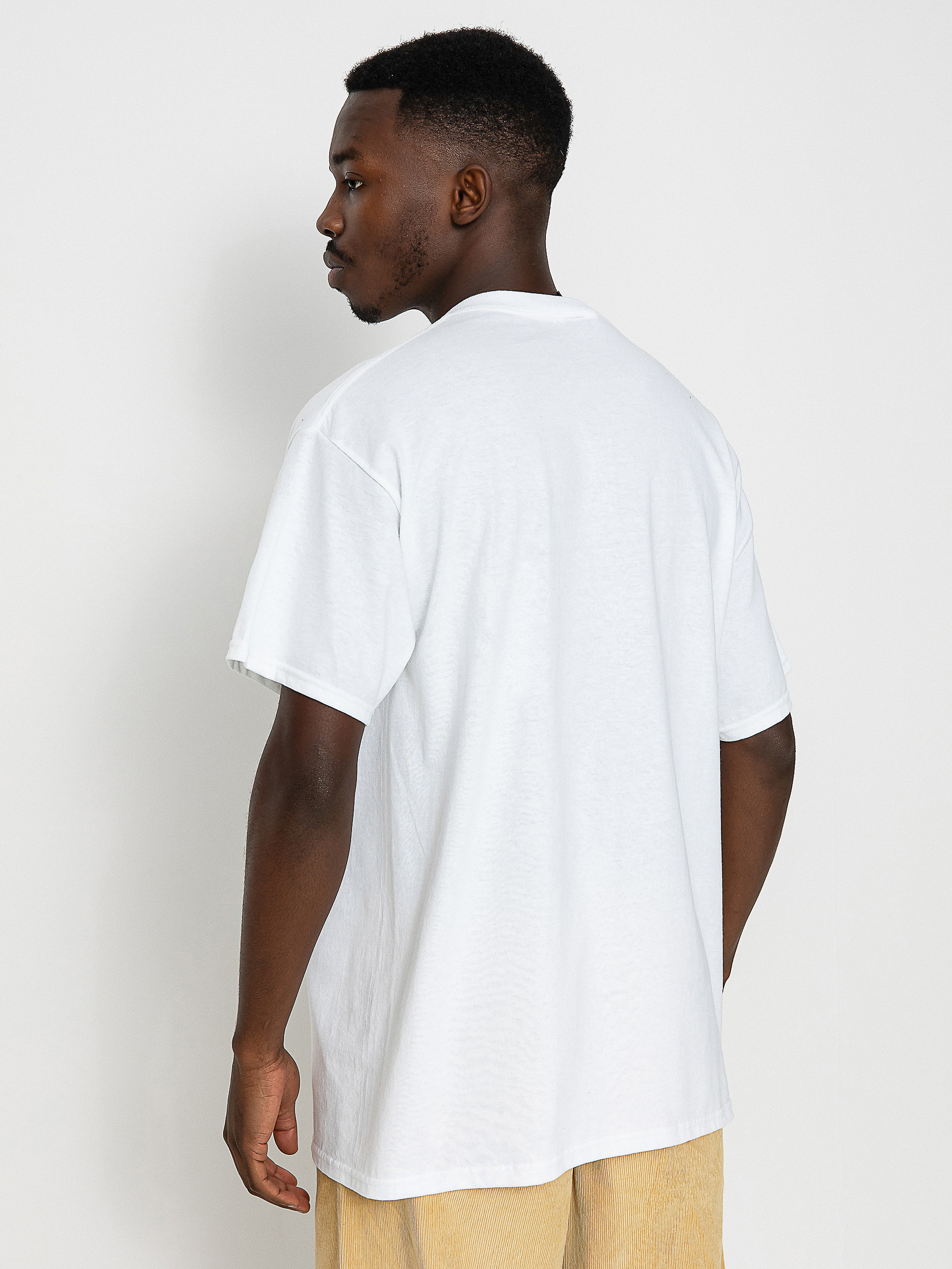 Thrasher Outlined póló (white/red)