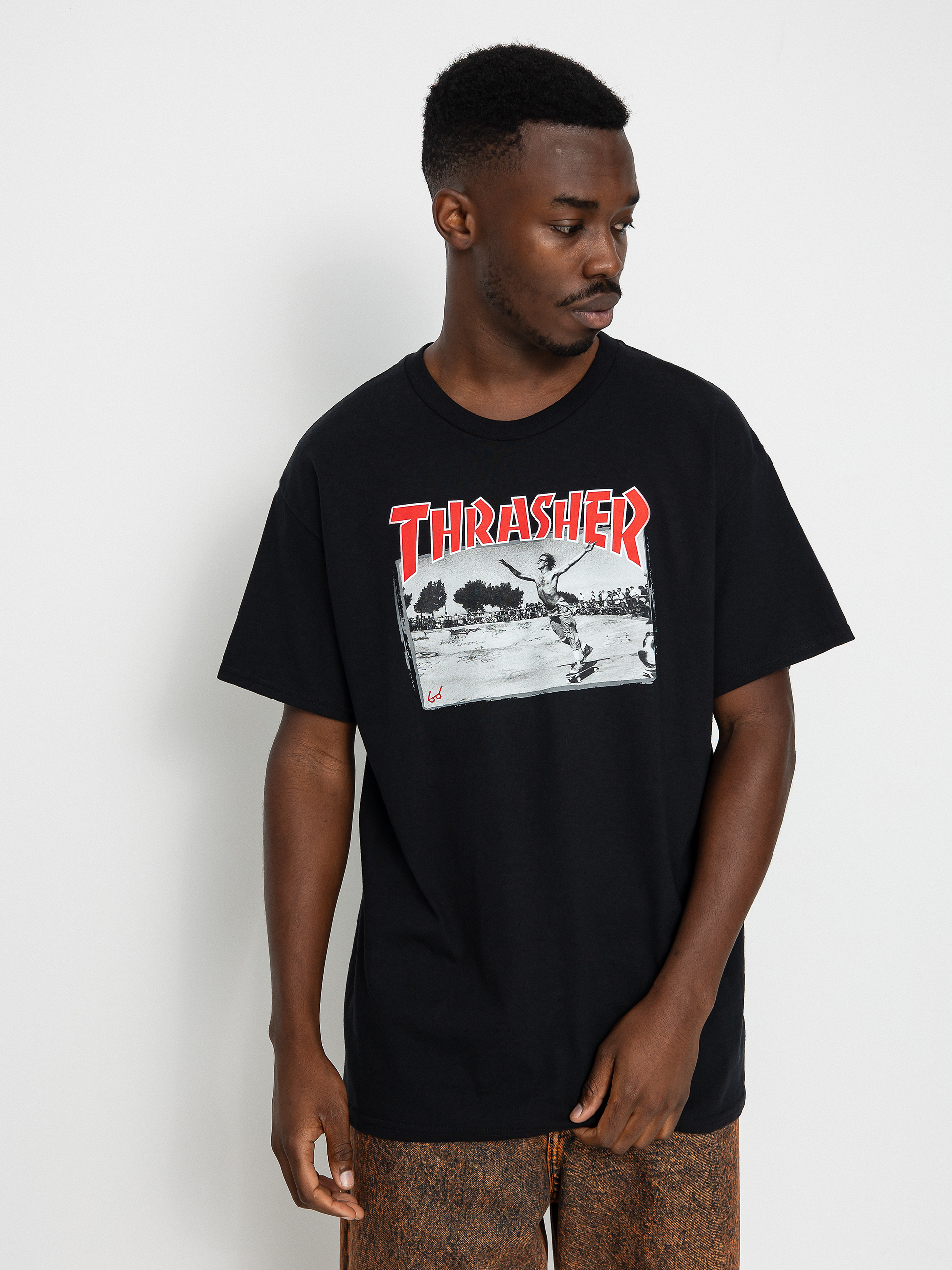 Thrasher Jake Dish póló (black)