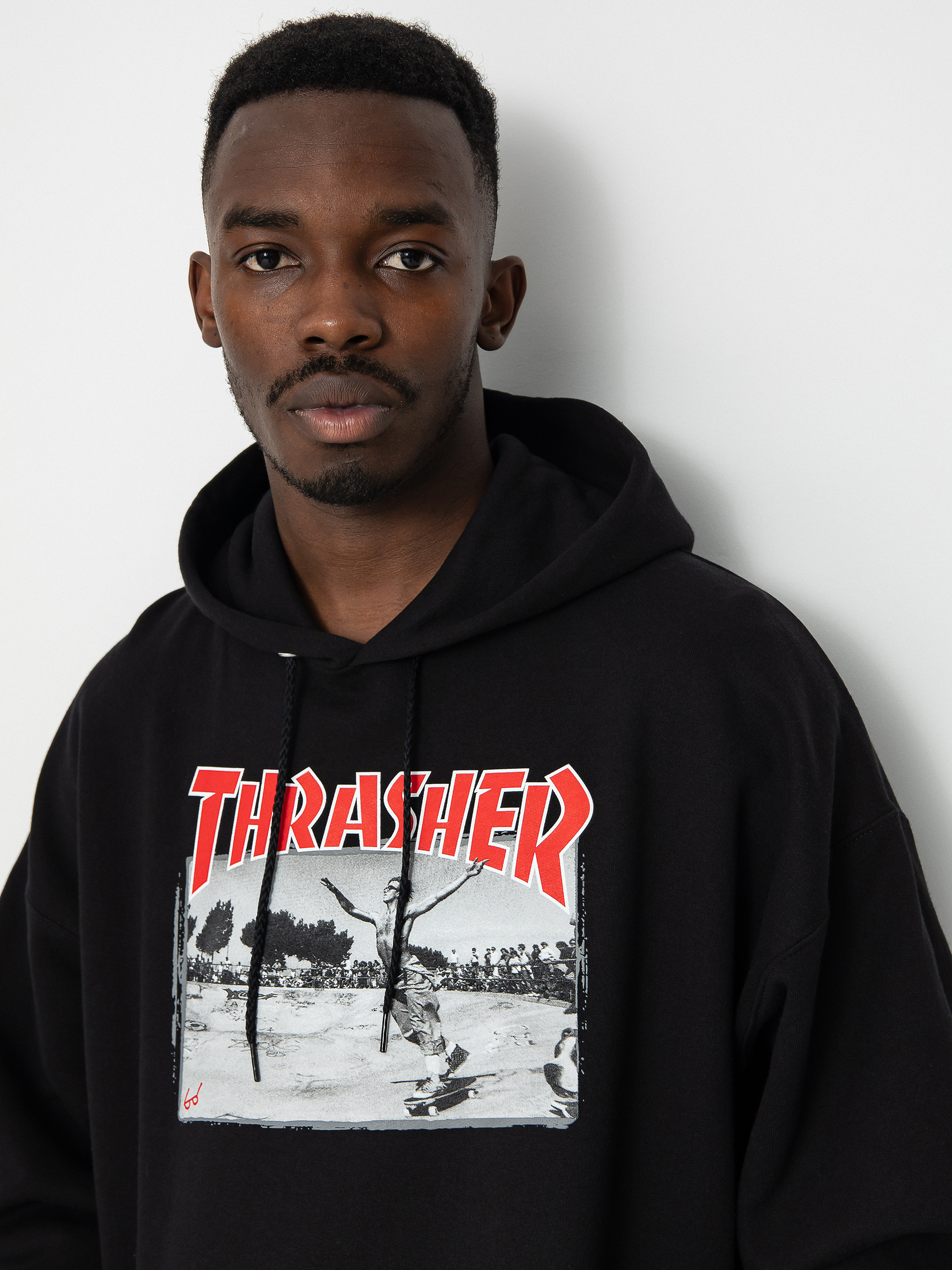 Thrasher Jake Dish HD Kapucnis pulóver (black)
