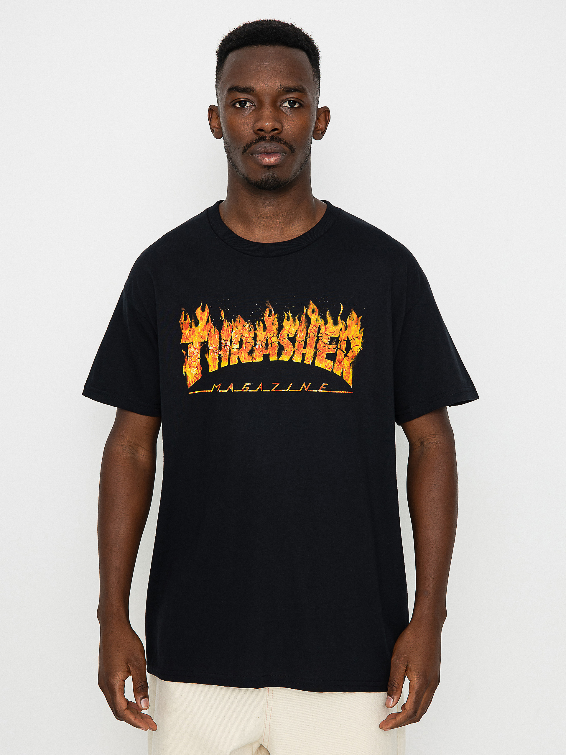 Thrasher Inferno póló (black)