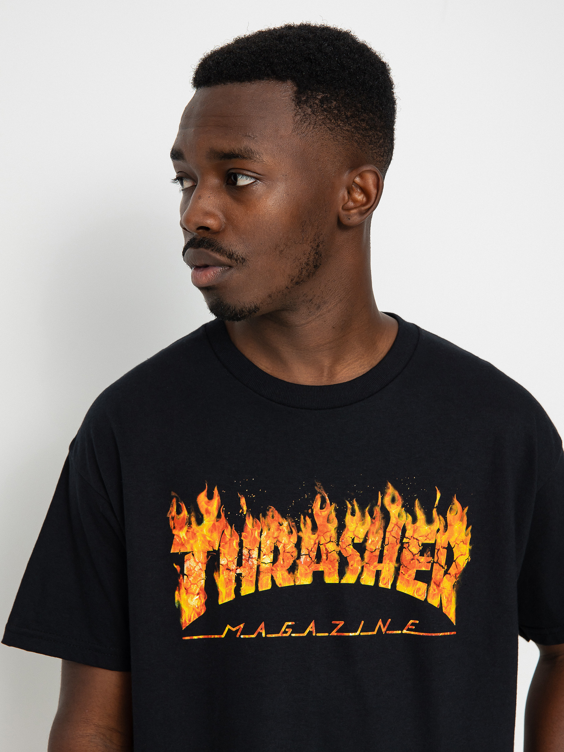 Thrasher Inferno póló (black)
