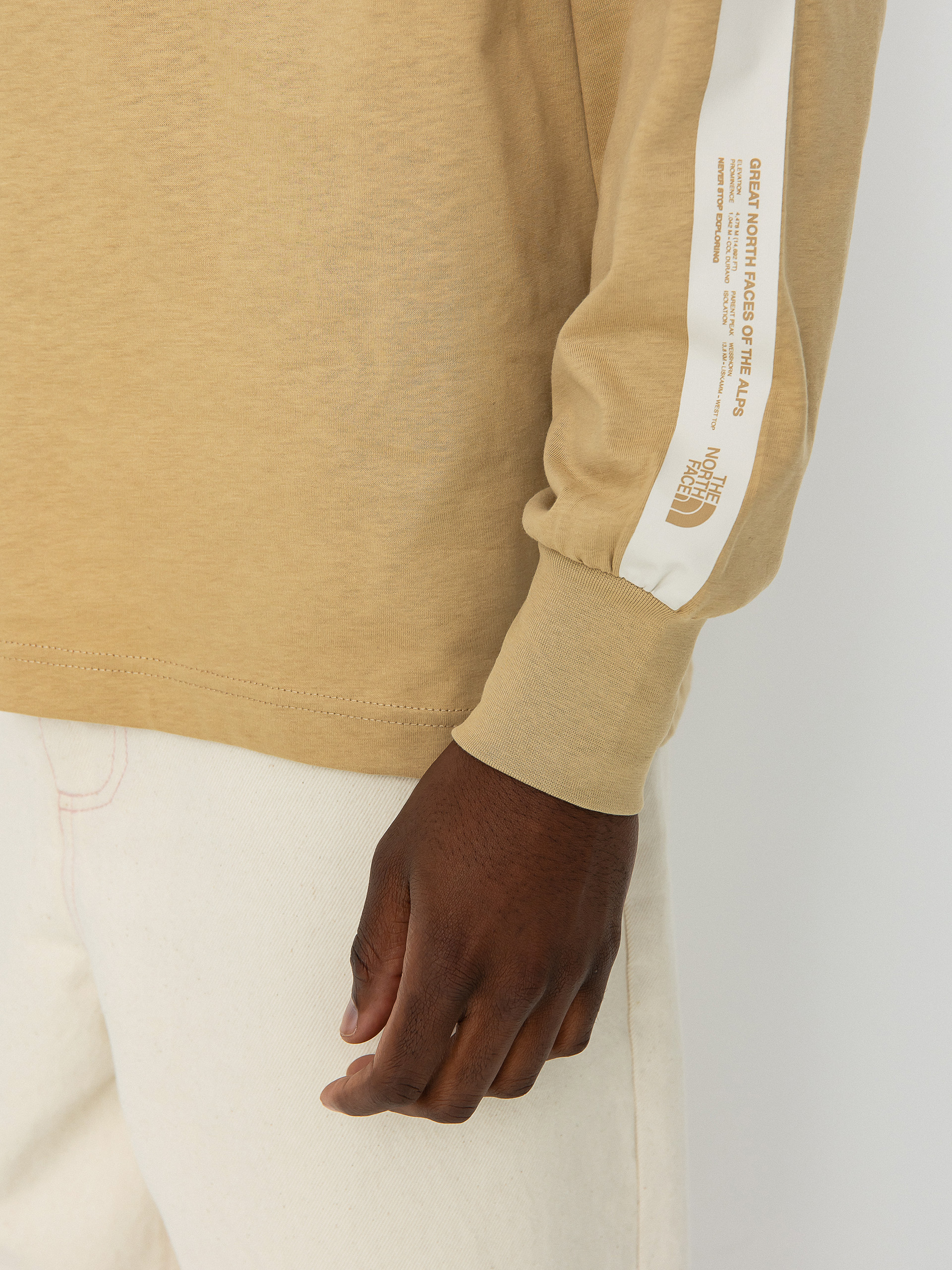 The North Face Matterhorn Face Hosszú ujjú felső (khaki stone)