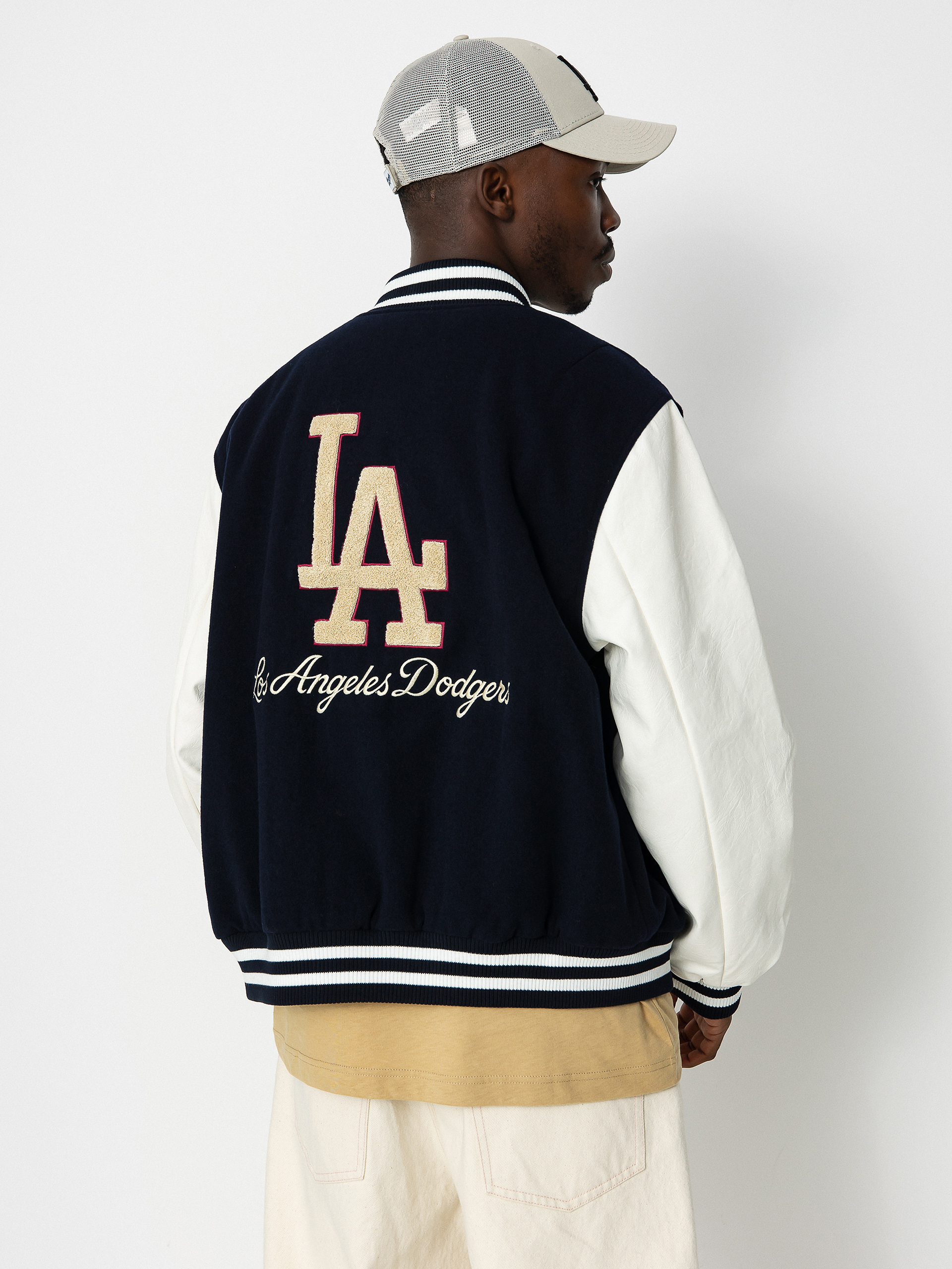 New Era MLB Varsity Los Angeles Dodgers Dzseki (navy/off white)