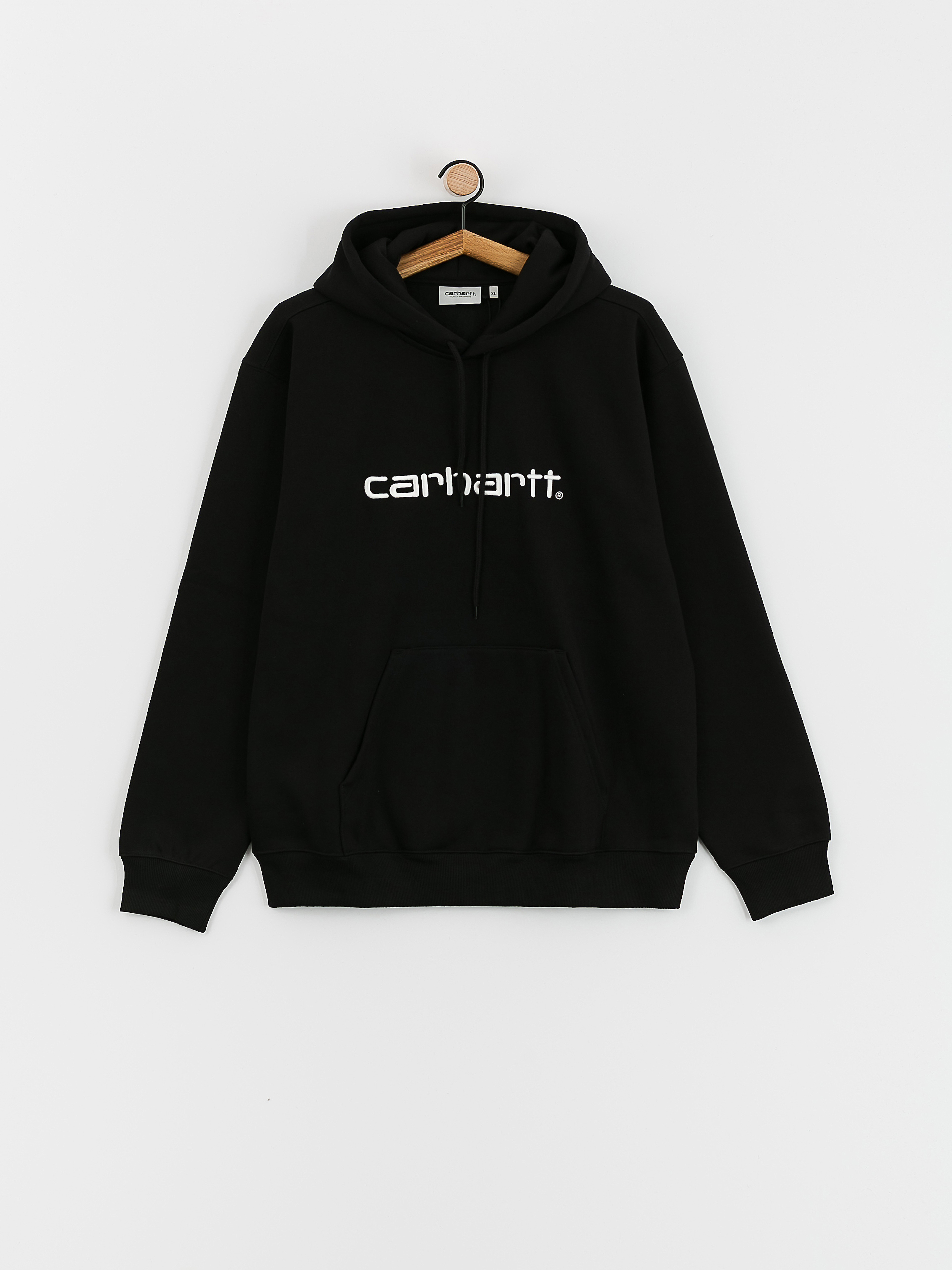 Carhartt WIP Carhartt HD Kapucnis pulóver (black/white)