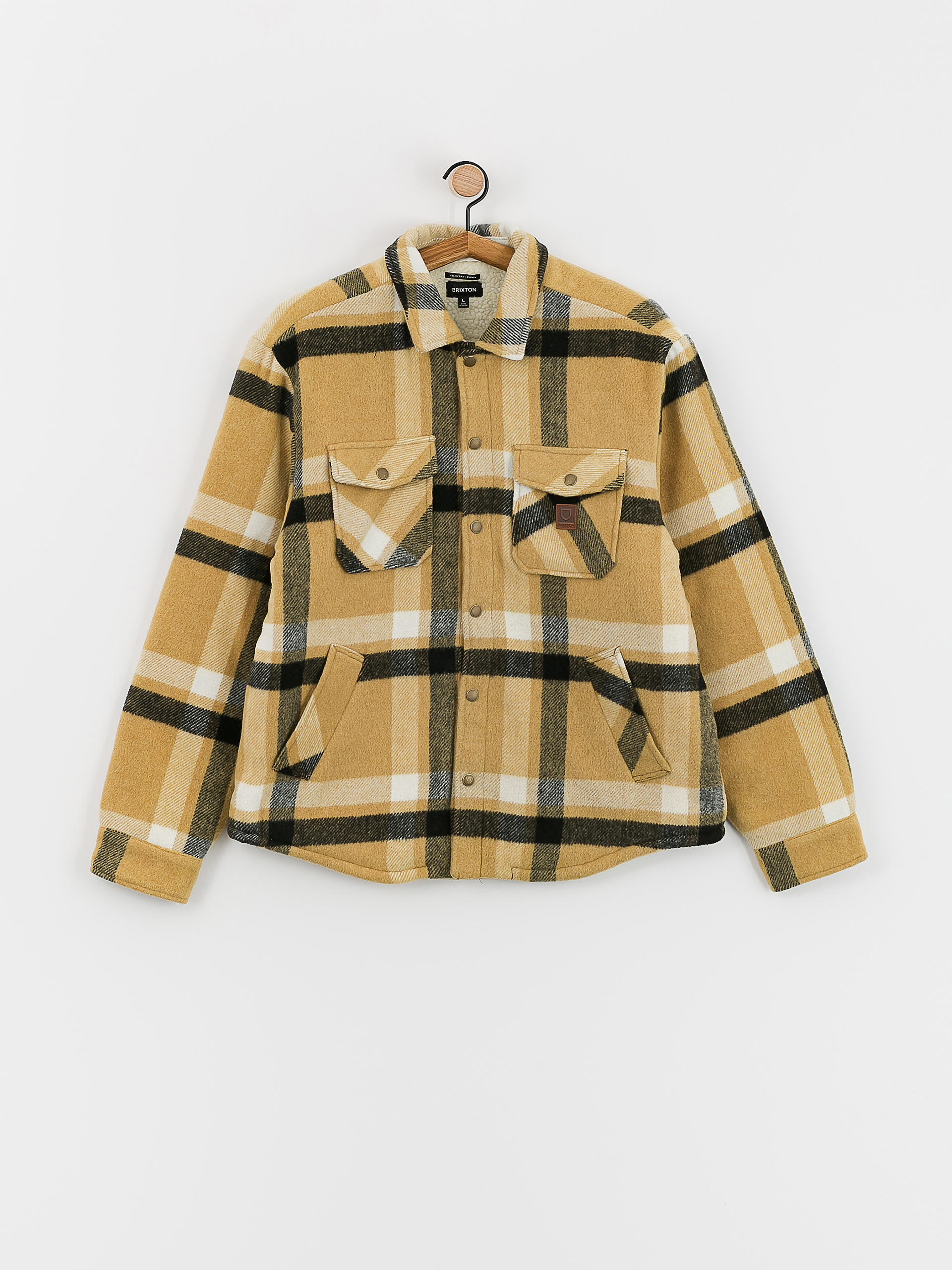 Brixton Durham Lined Dzseki (antelope/off white/black)