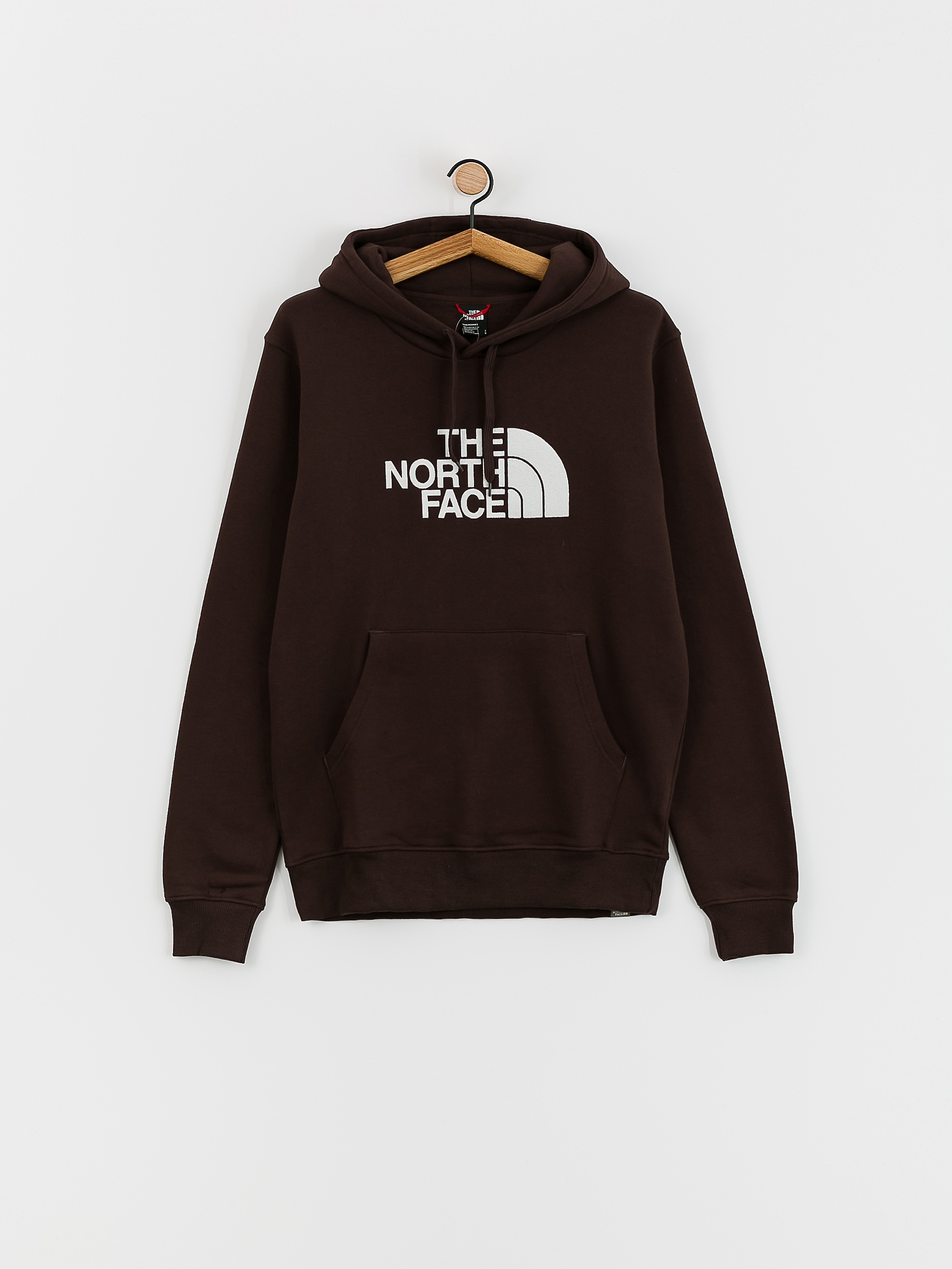 The North Face Drew Peak HD Kapucnis pulóver (coal brown)