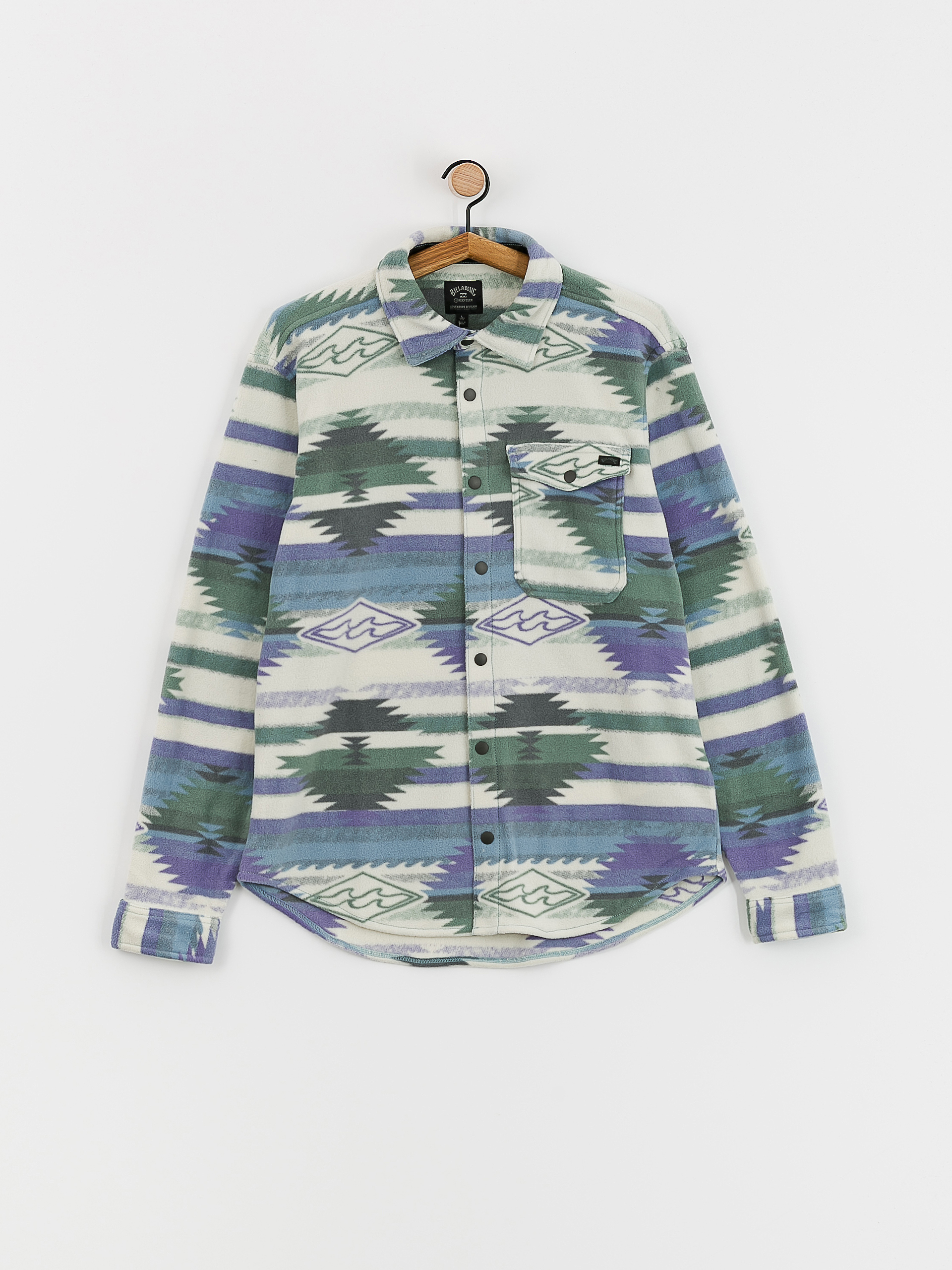 Billabong Furnace Flannel Ing (washed blue)