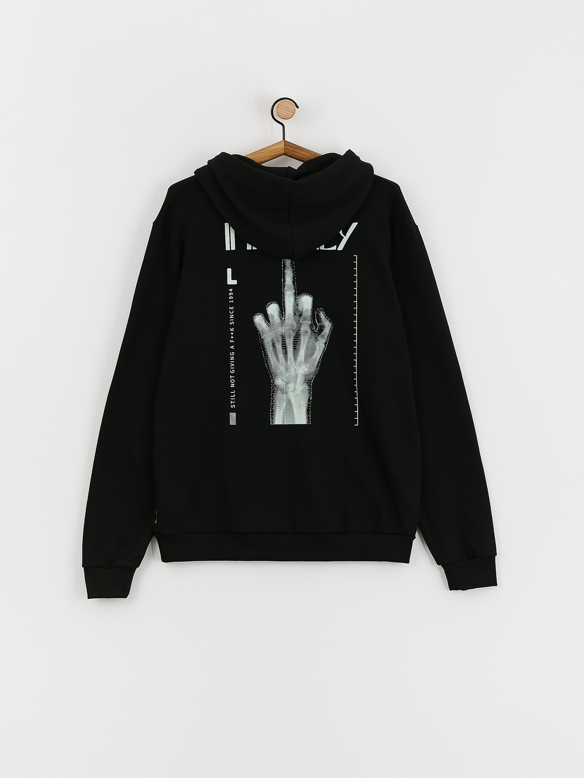 Iriedaily Rayfinger HD Kapucnis pulóver (black)