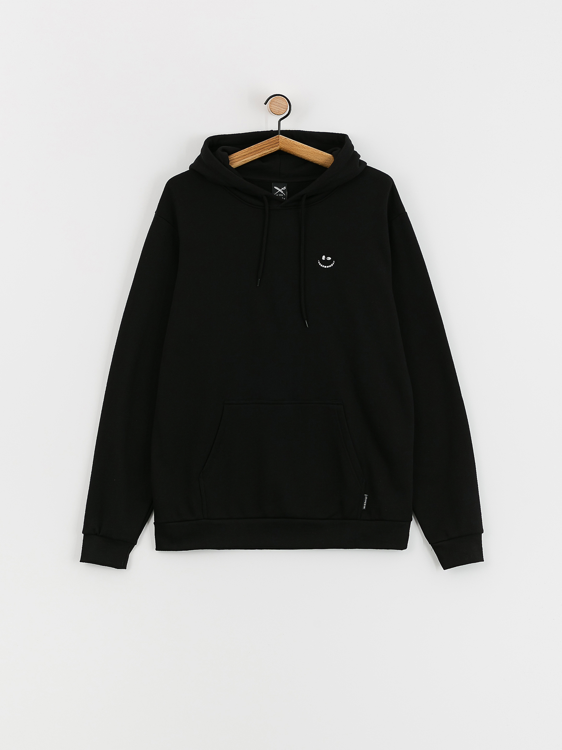 Iriedaily Grin Cat HD Kapucnis pulóver (black)