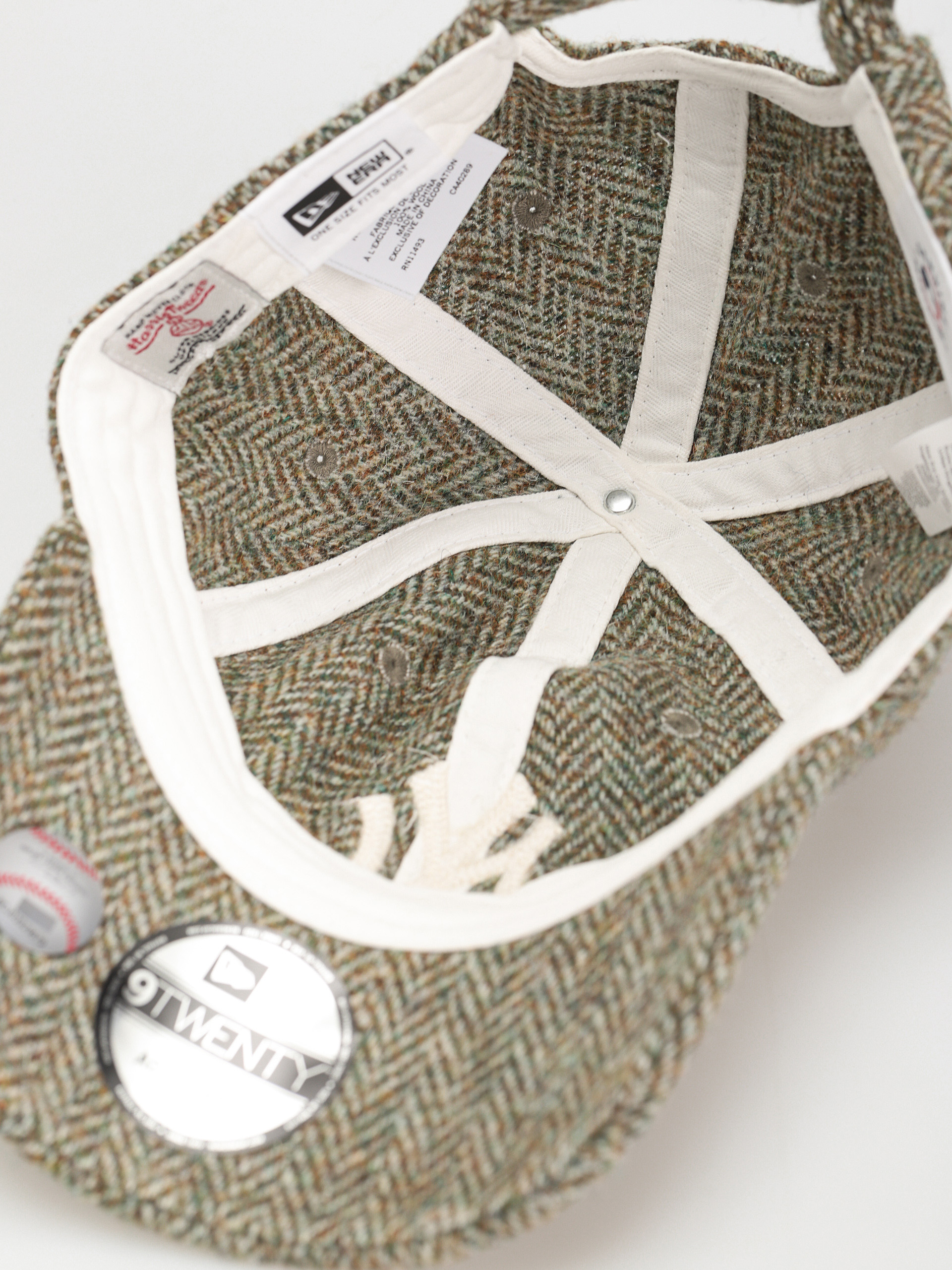 New Era MLB 9Twenty Tweed Pack Baseball sapka (jade/off white)